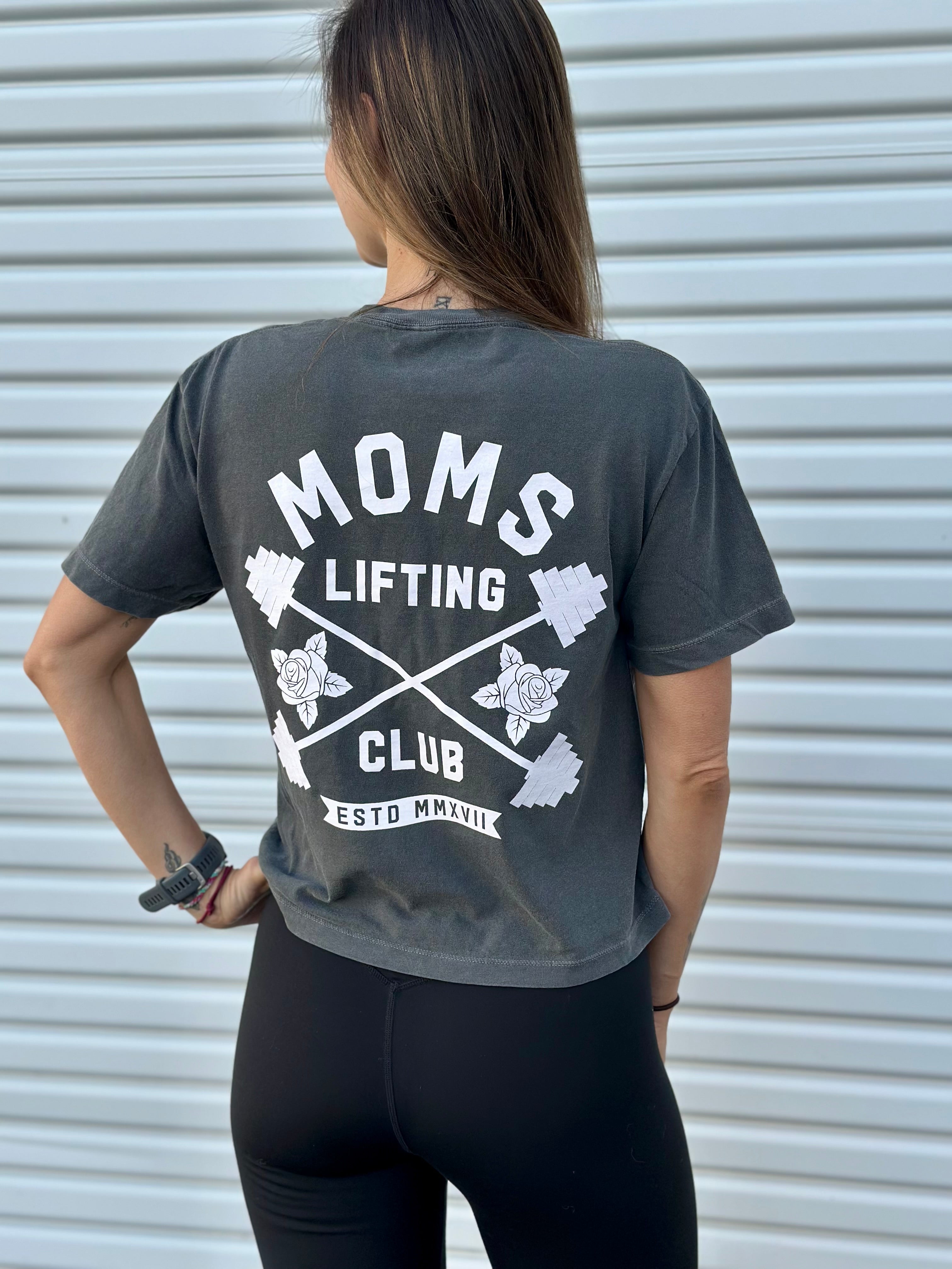 Moms Lifting Club Oversized Heavyweight Shirt