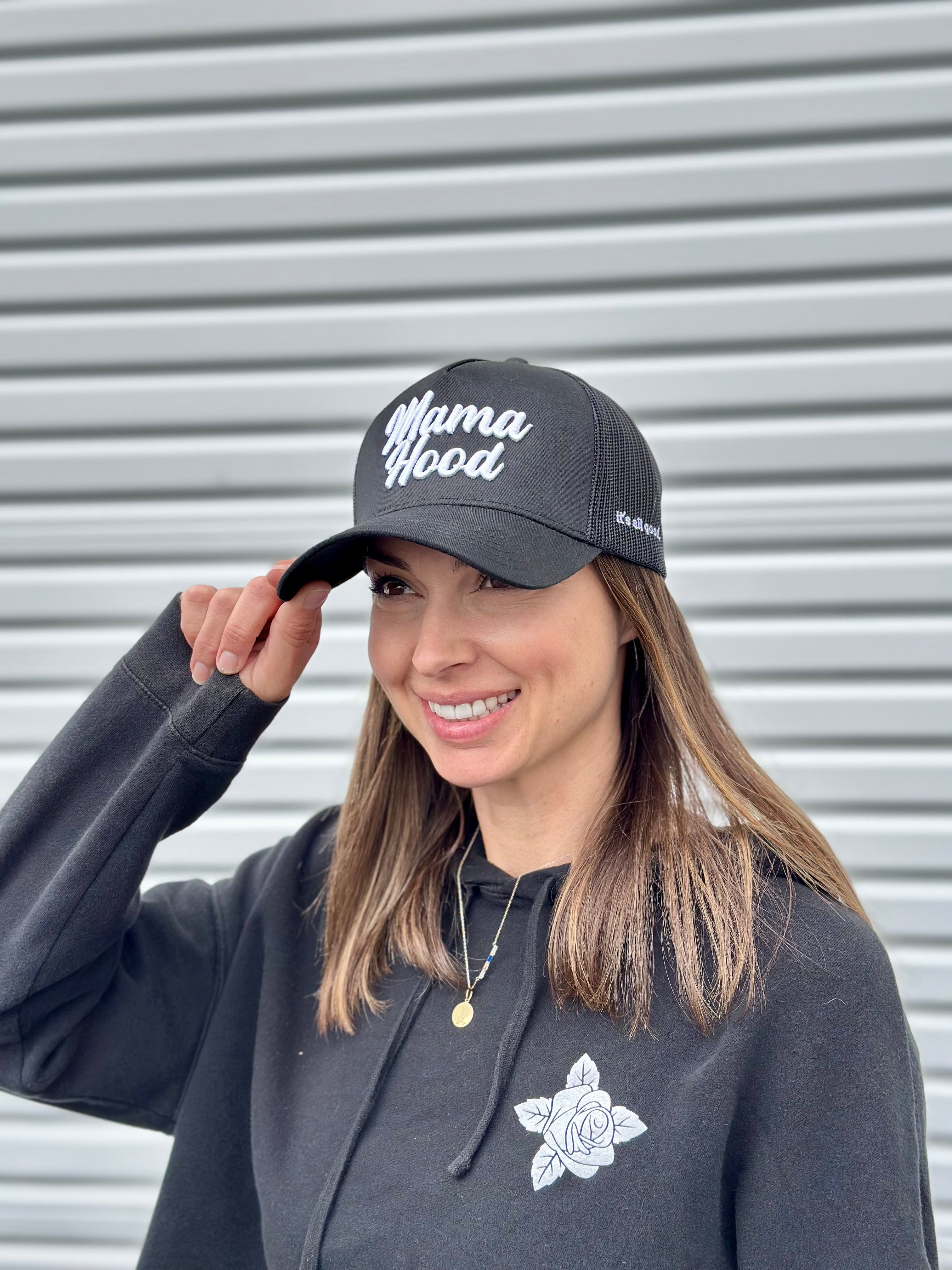 Mama Hood 5 Panel Trucker Snapback