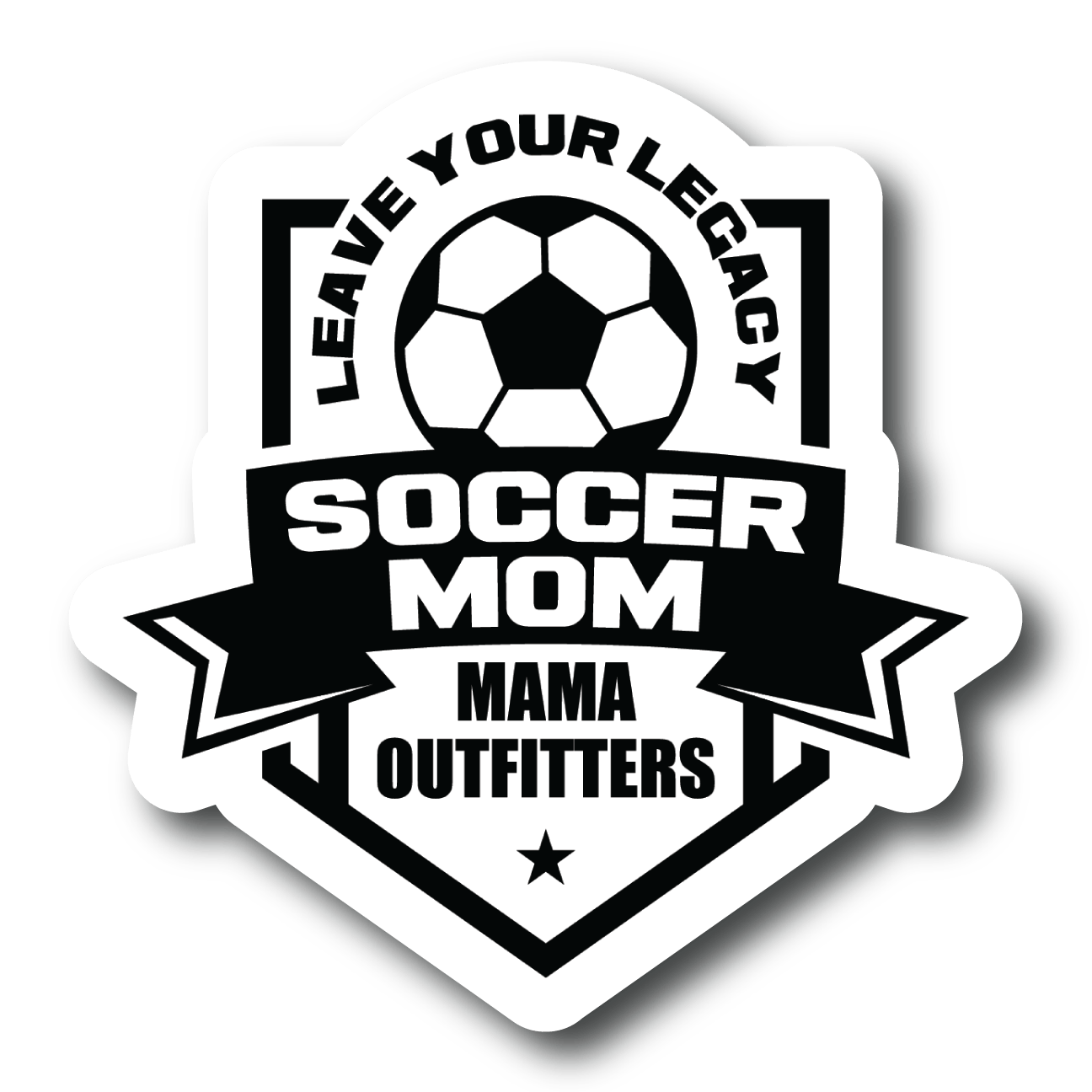 Soccer MOM FC Sticker