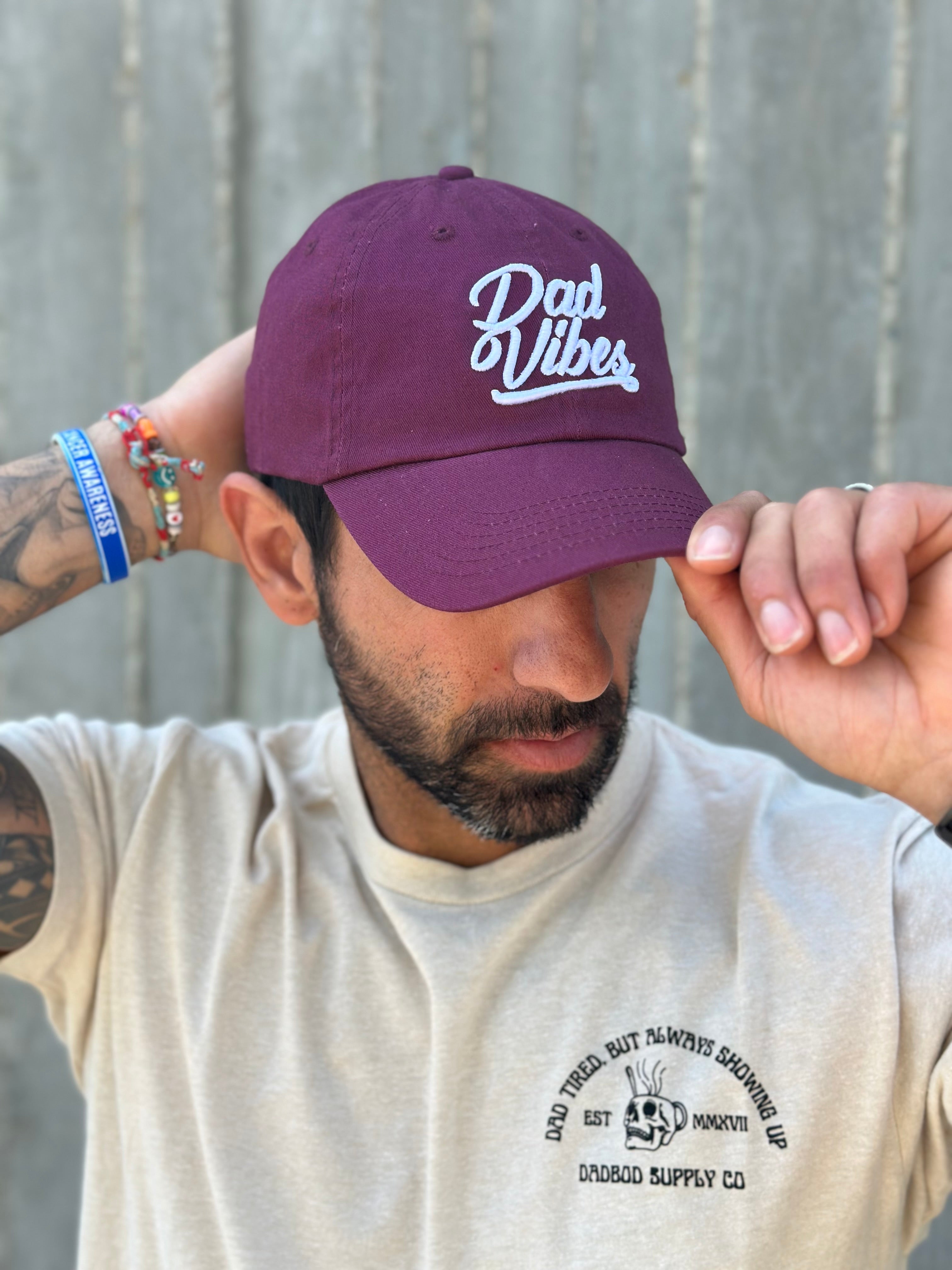 Dadvibes Script Puff (Dad Hat)