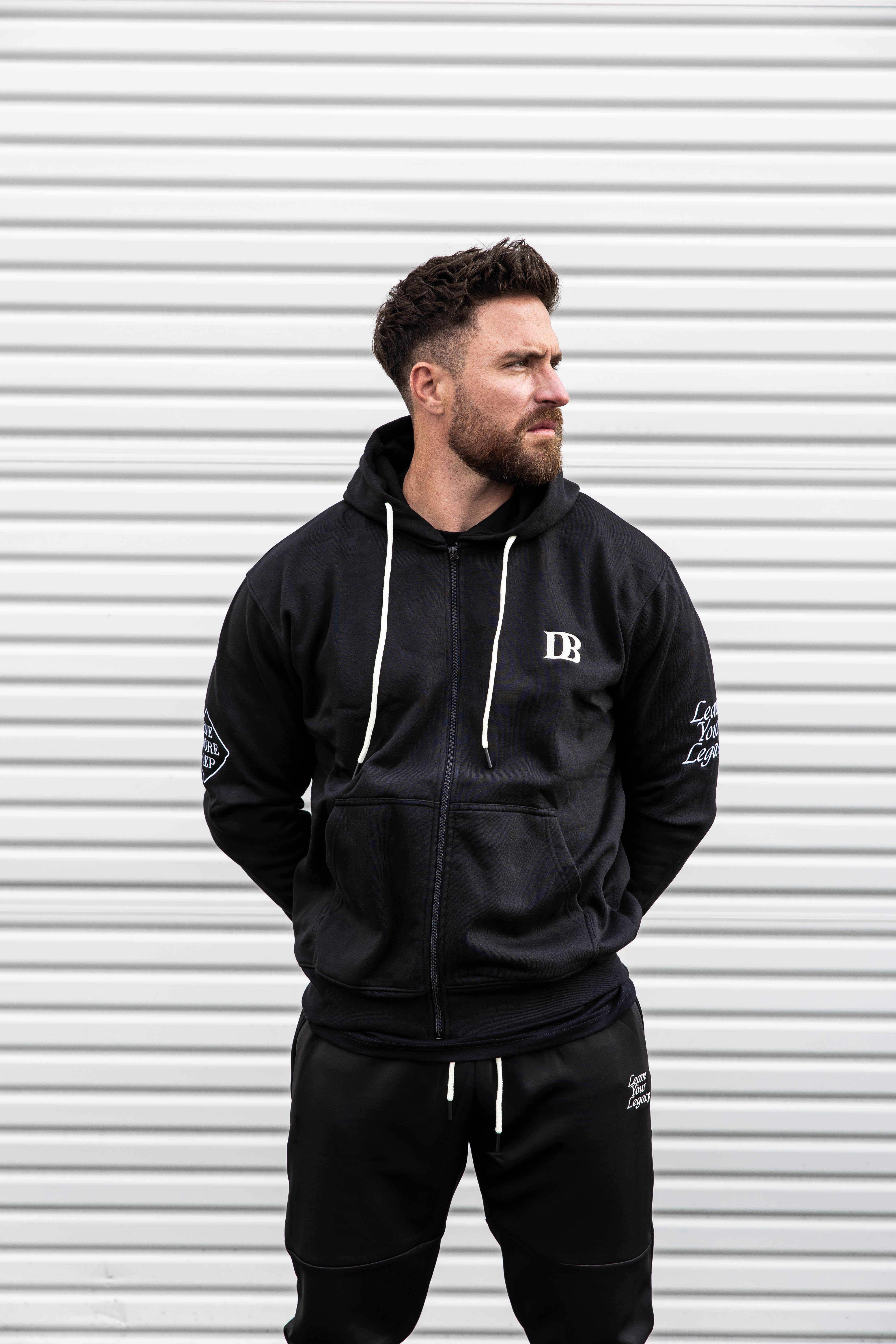 Dads Lifting Club Zip Up Hoodie