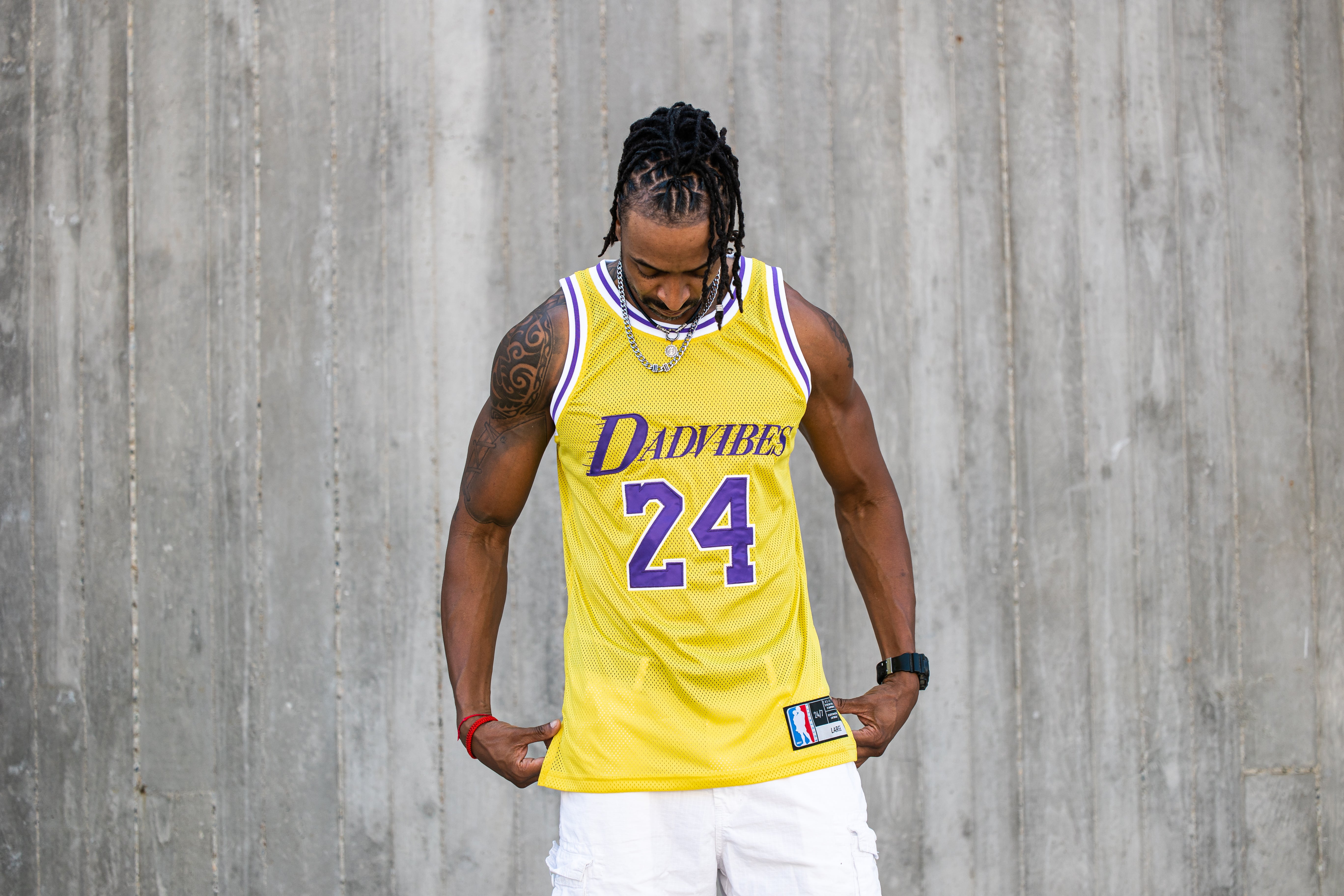 Dadvibes Basketball Jersey