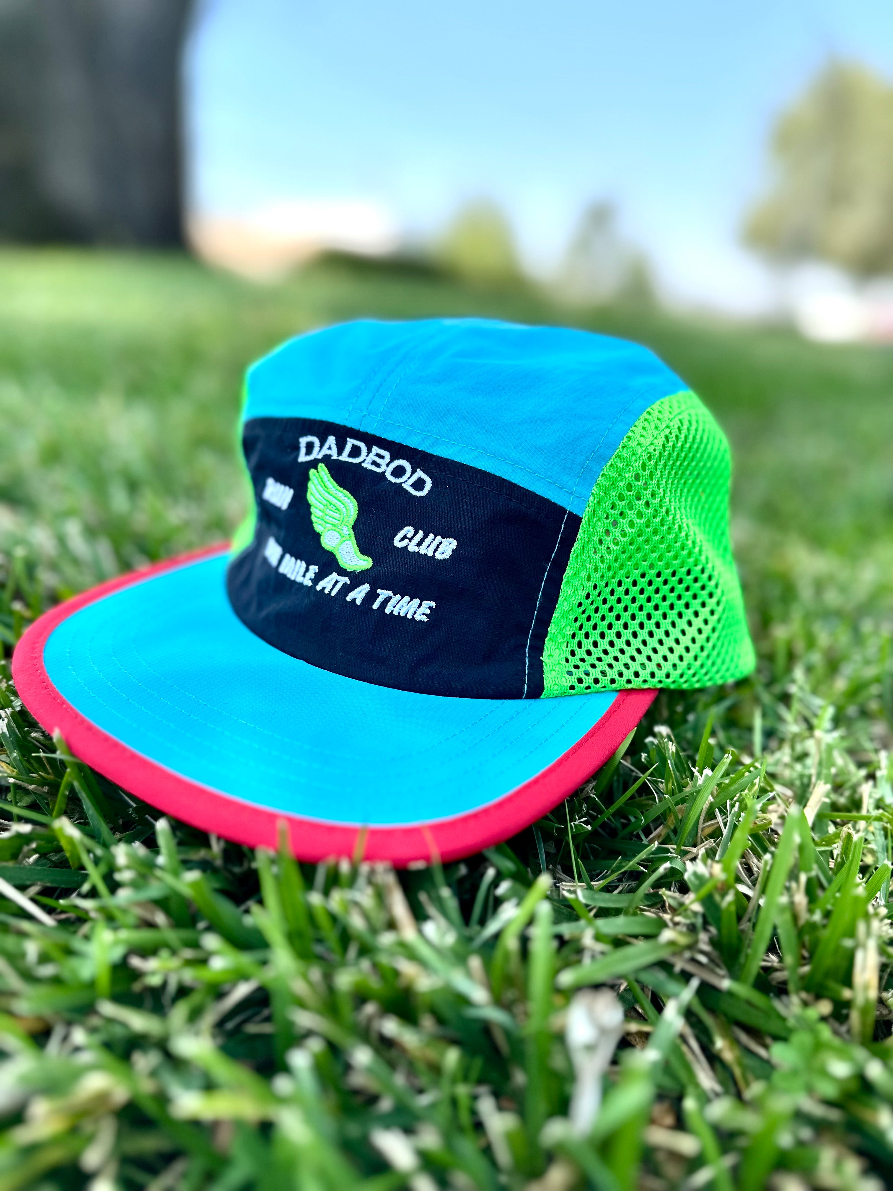 Dadbod Running Athletic Hat V.2 (Electric)