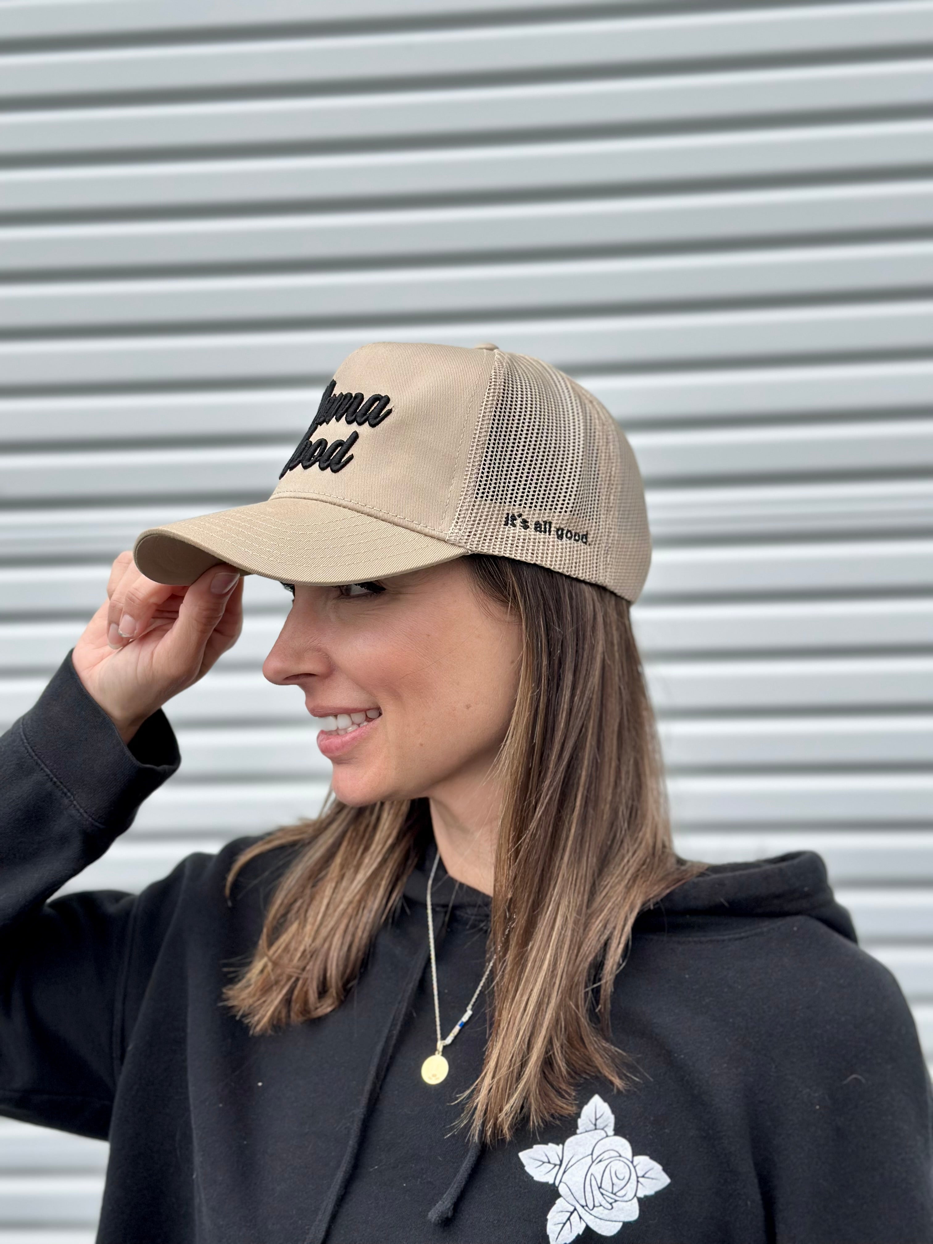 Mama Hood 5 Panel Trucker Snapback