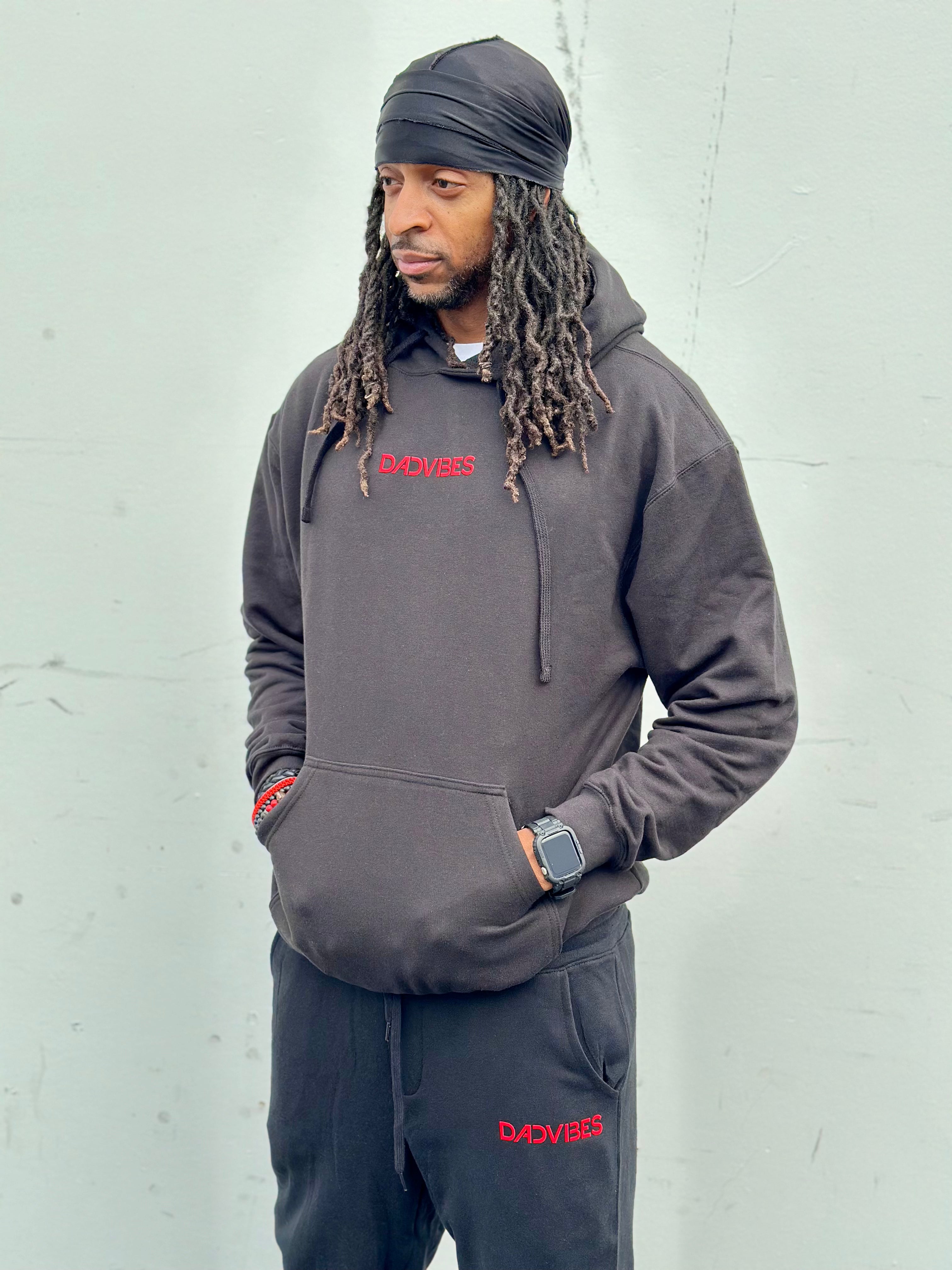 DadVibes Wordmark Bloodline Pull Over Hoodie