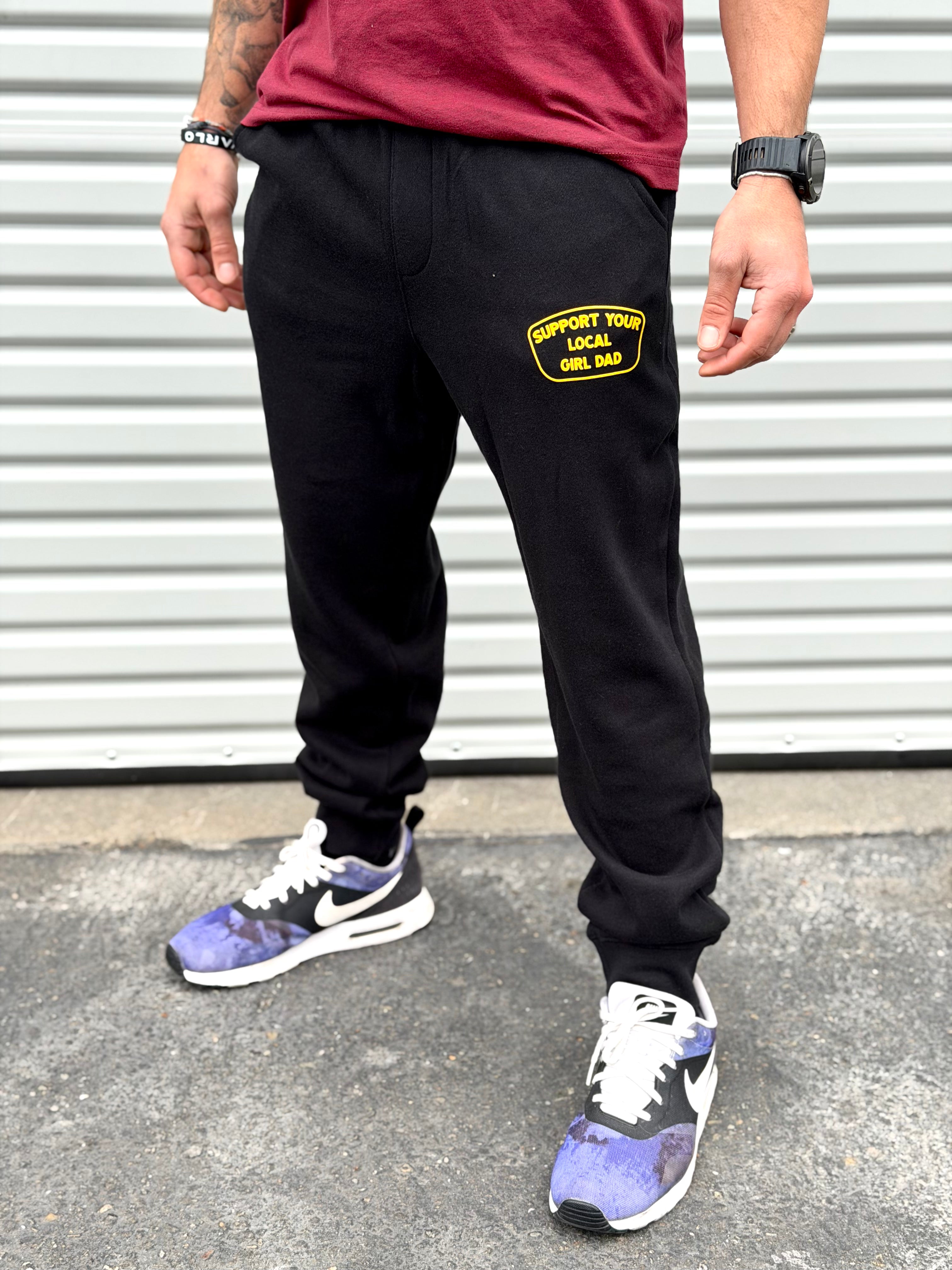 Support Your Local Girl Dad Sweat Joggers