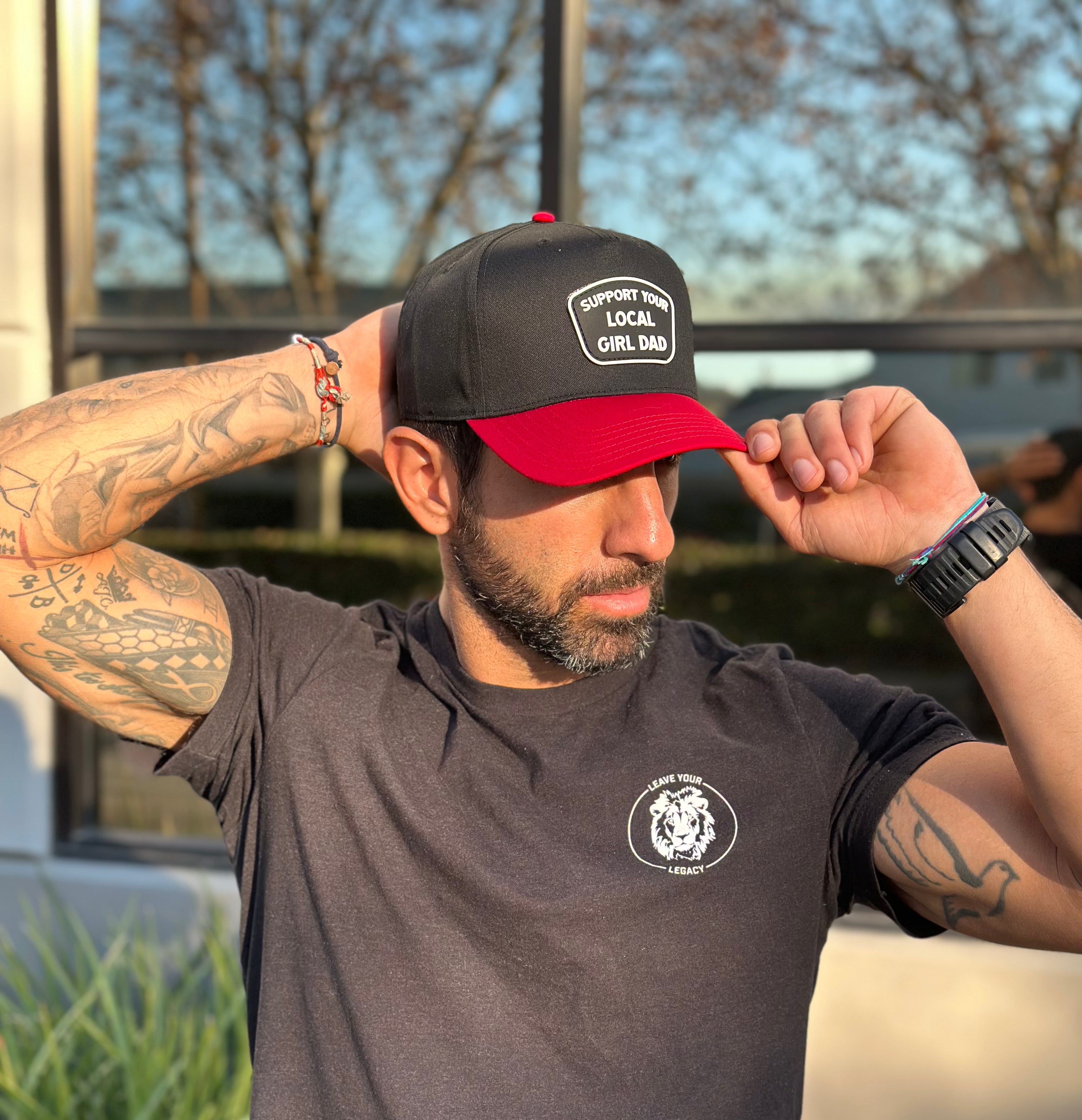 Support Your Local Girl Dad 5-Panel (NO-L)
