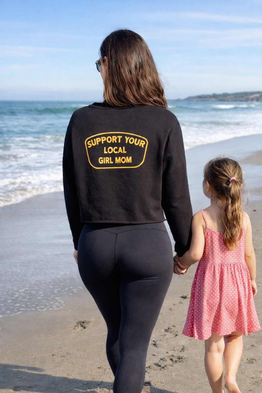 Support Your Local GIRL MOM - Gold Standard Crop