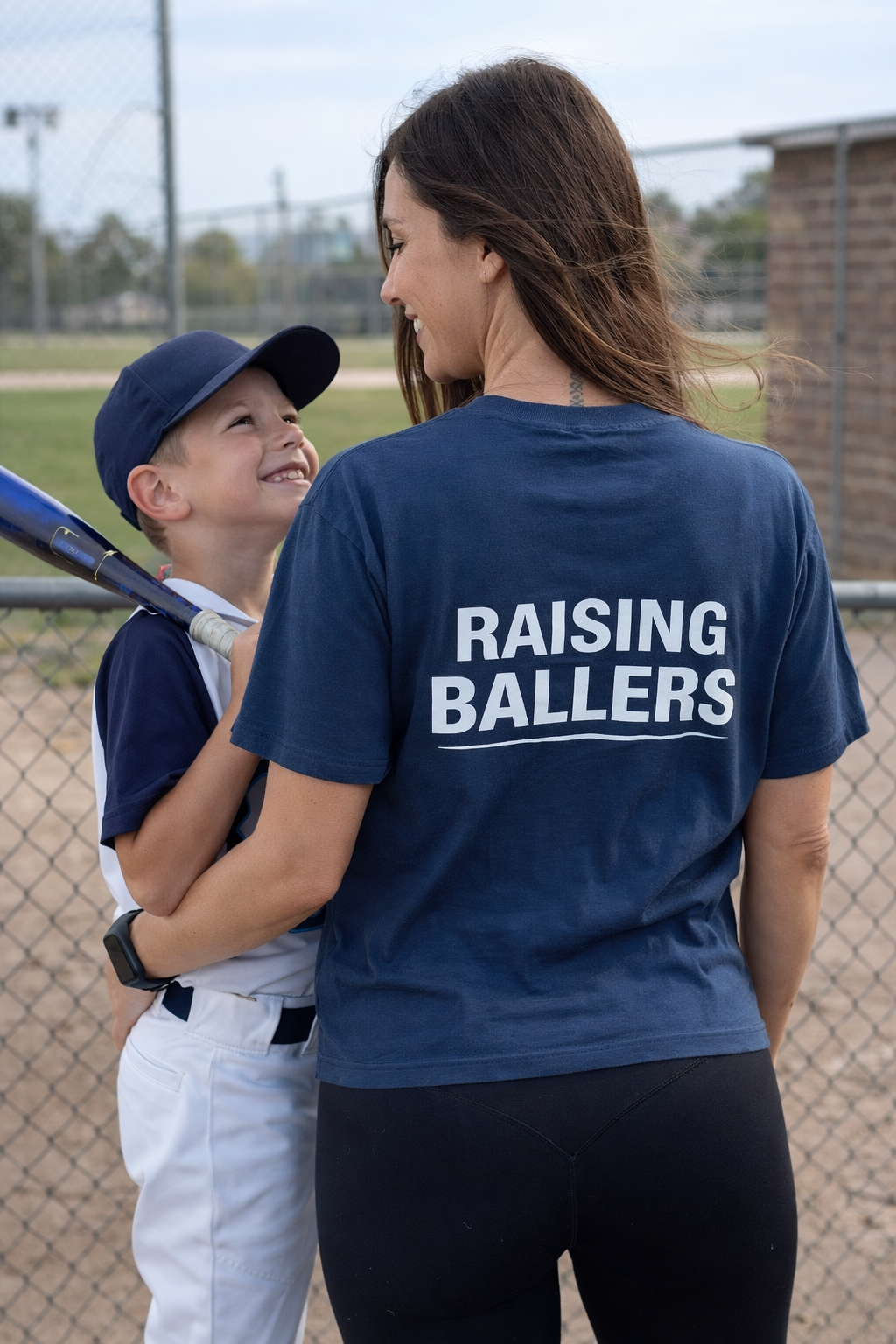 Baseball Moms Crop Shirt