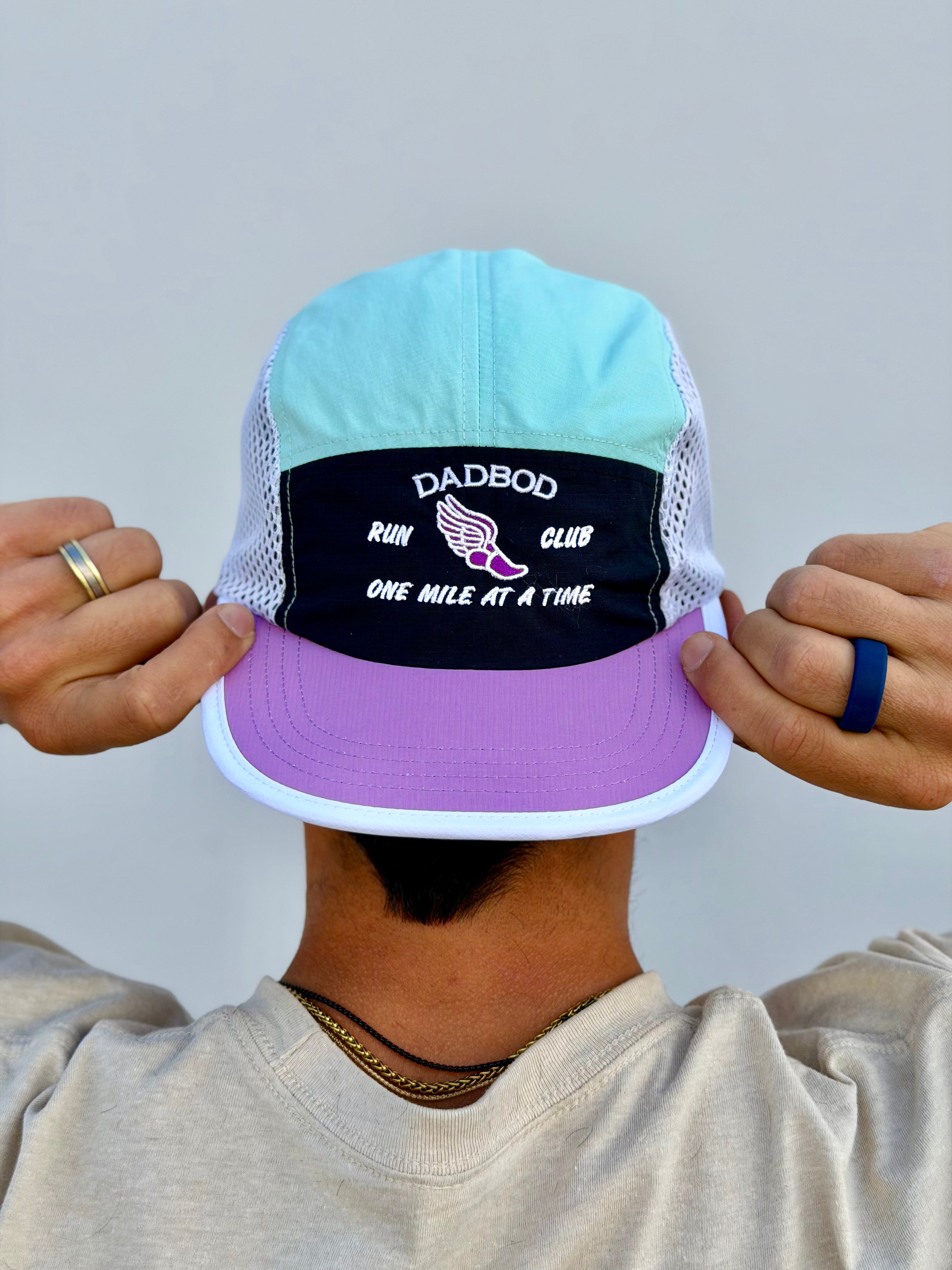 Dadbod Running Athletic Hat - Retro Vibes Edition