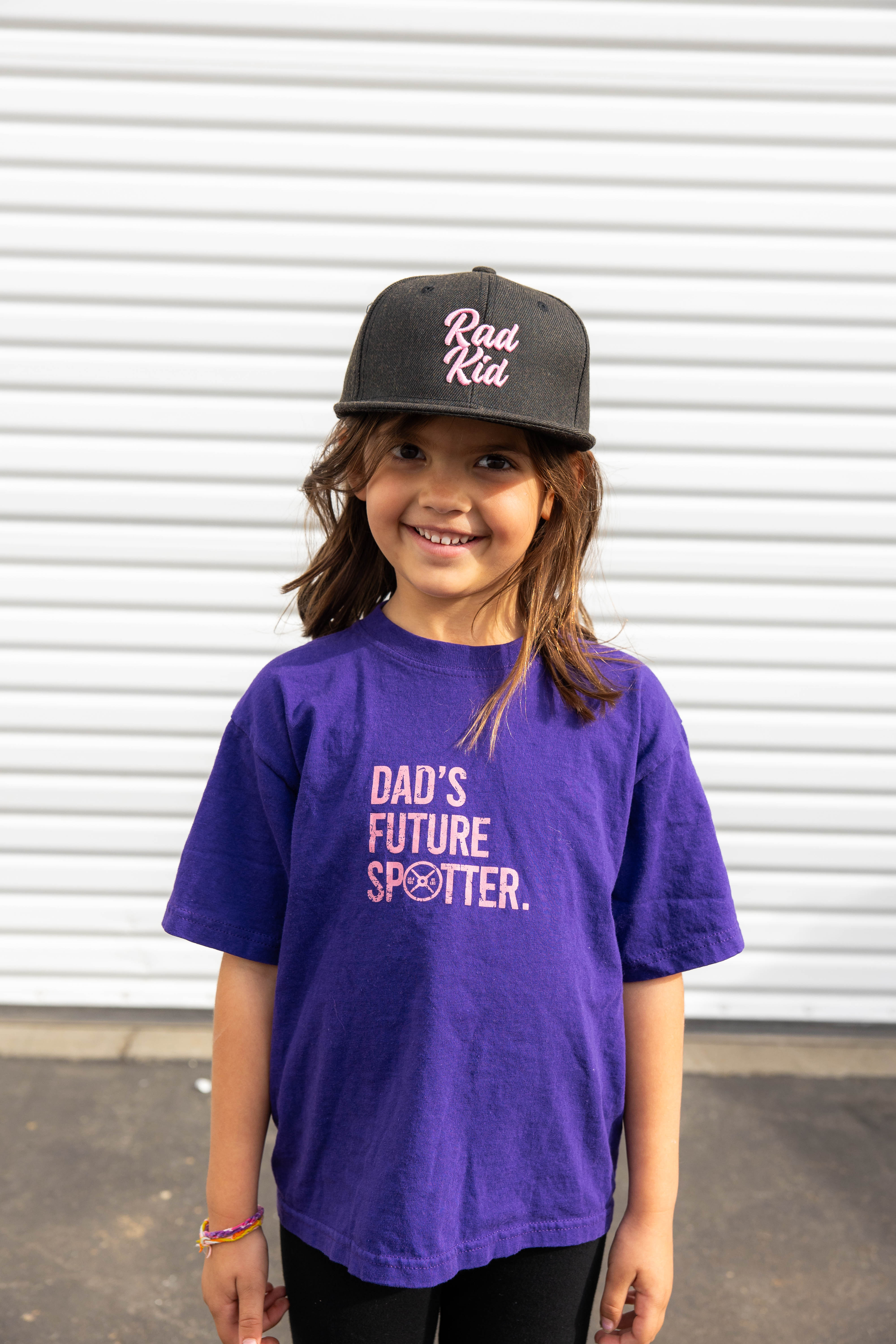 Rad Kid Dark Charcoal Snapback