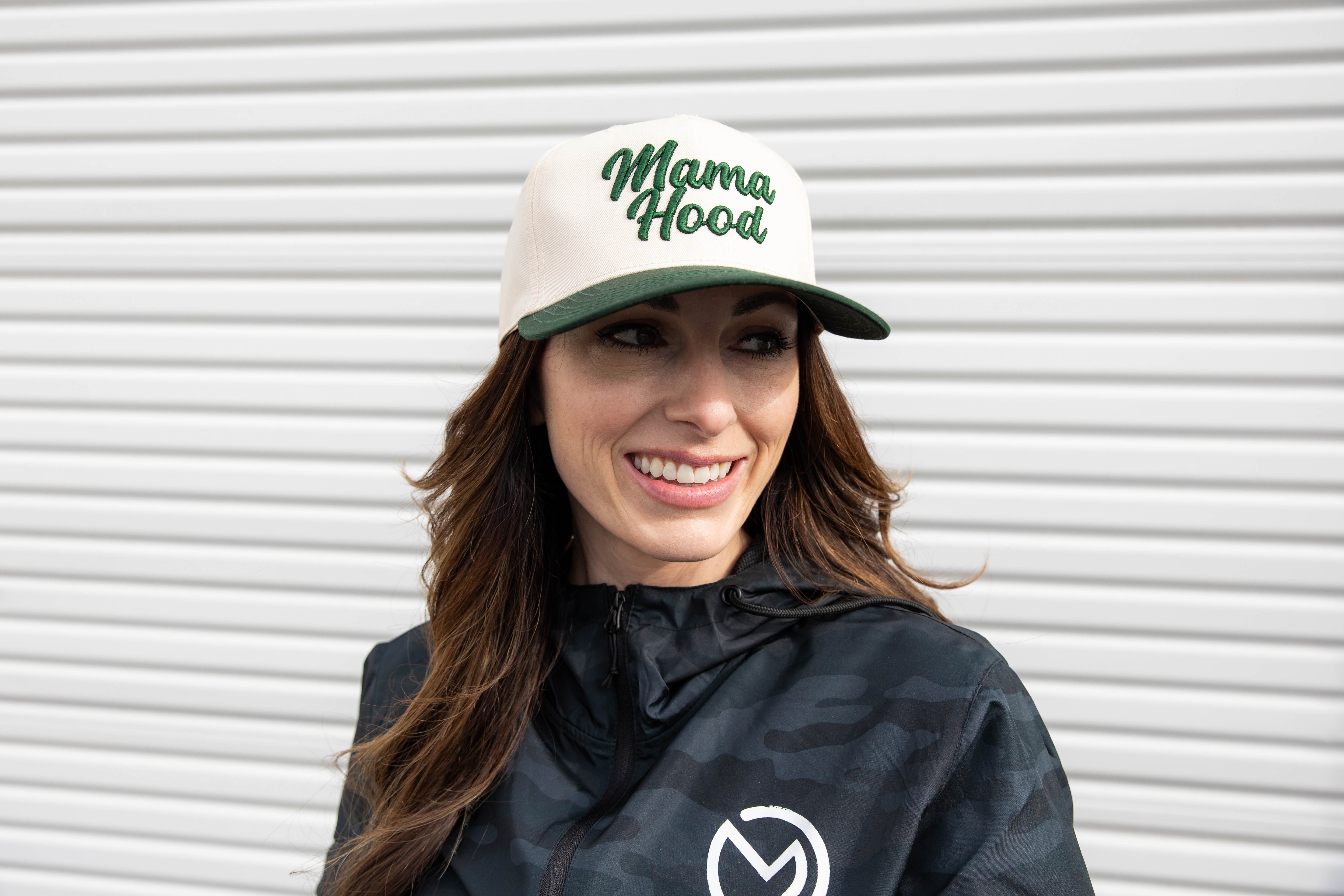 Mama Hood 5 Panel Snapback