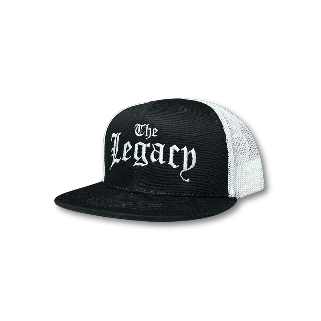 The Princess Black/White Mesh Snapback