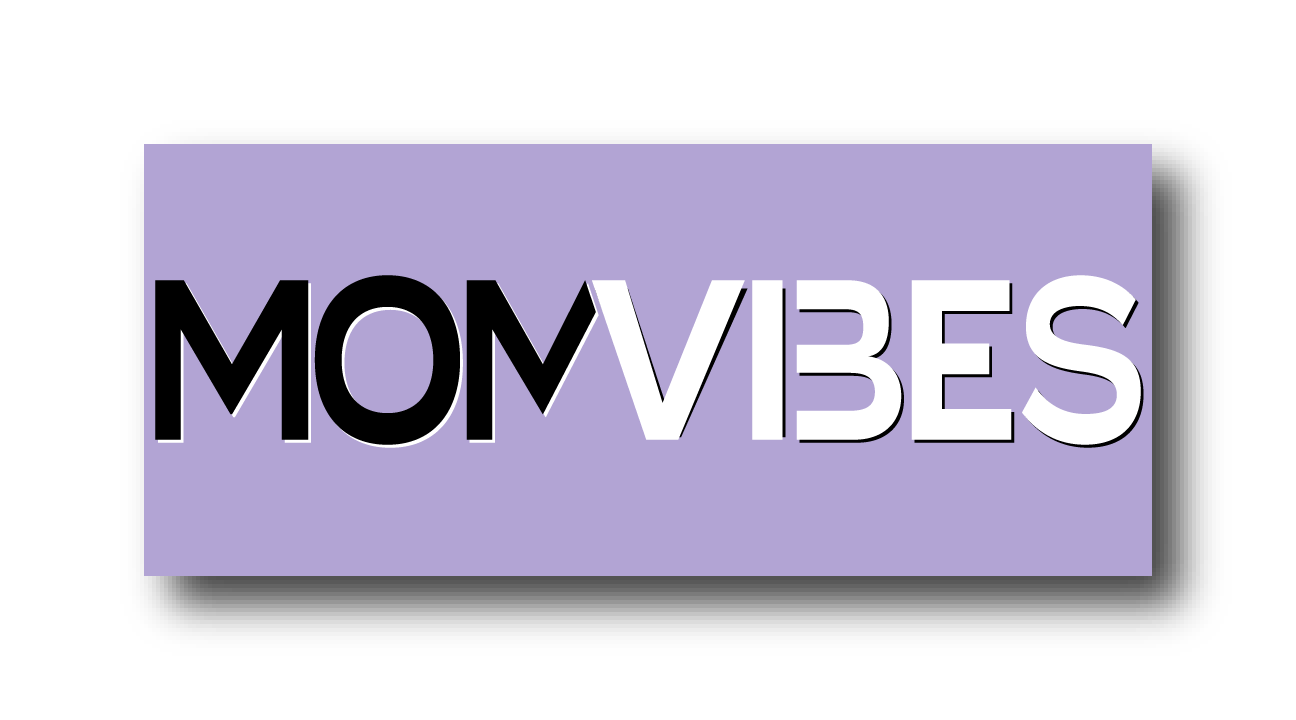 MomVibes Word Mark Sticker
