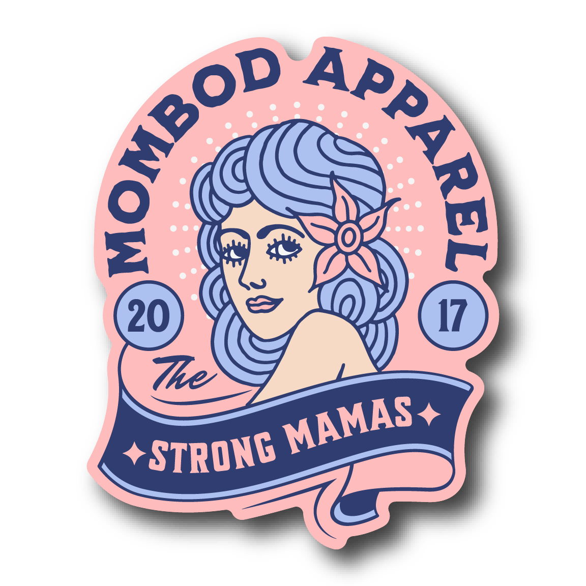 Strong Mama Sticker