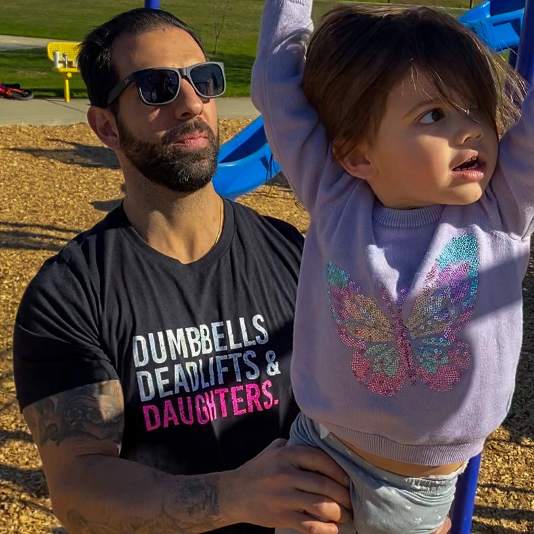 Dumbbells Deadlifts & Daughters Shirt