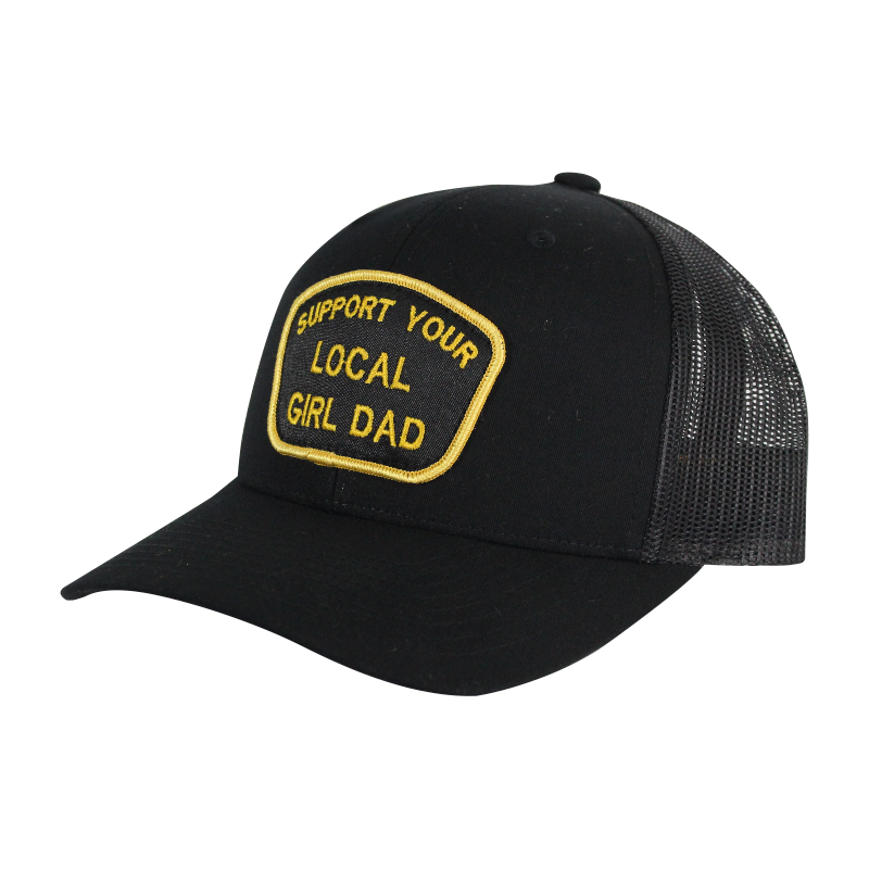 Support Your Local Girl Dad Patch Hat