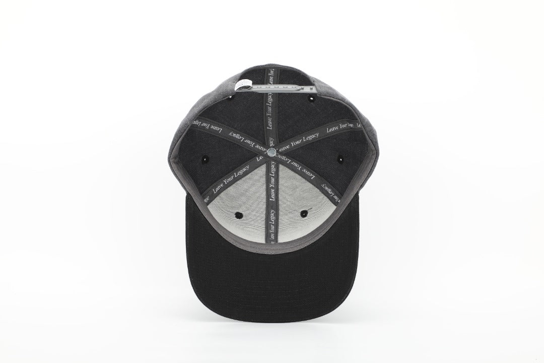 DadVibes Classic - Snapback (Charcoal/Black Bill)