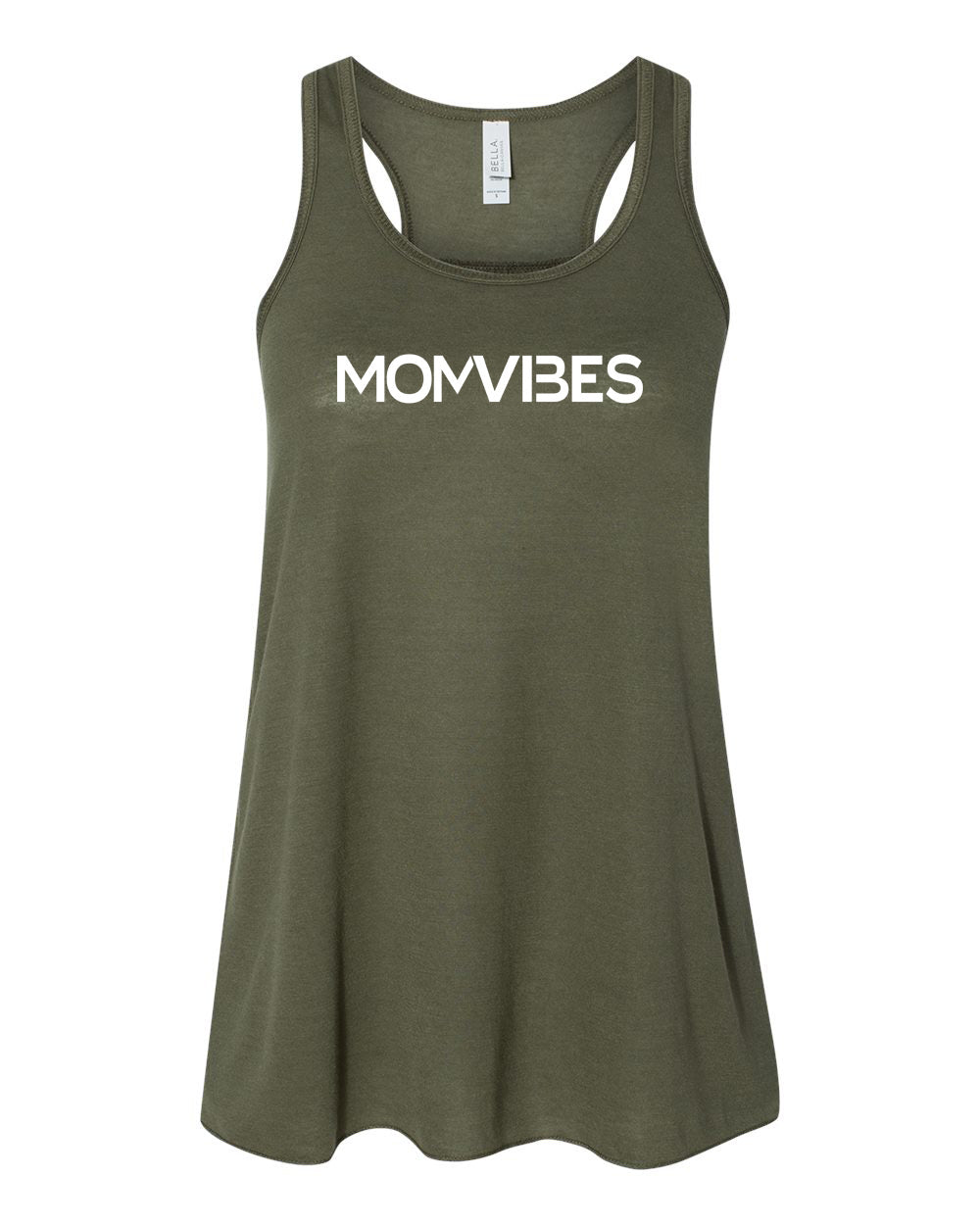 MOMVIBES Flowy Tank (Olive)