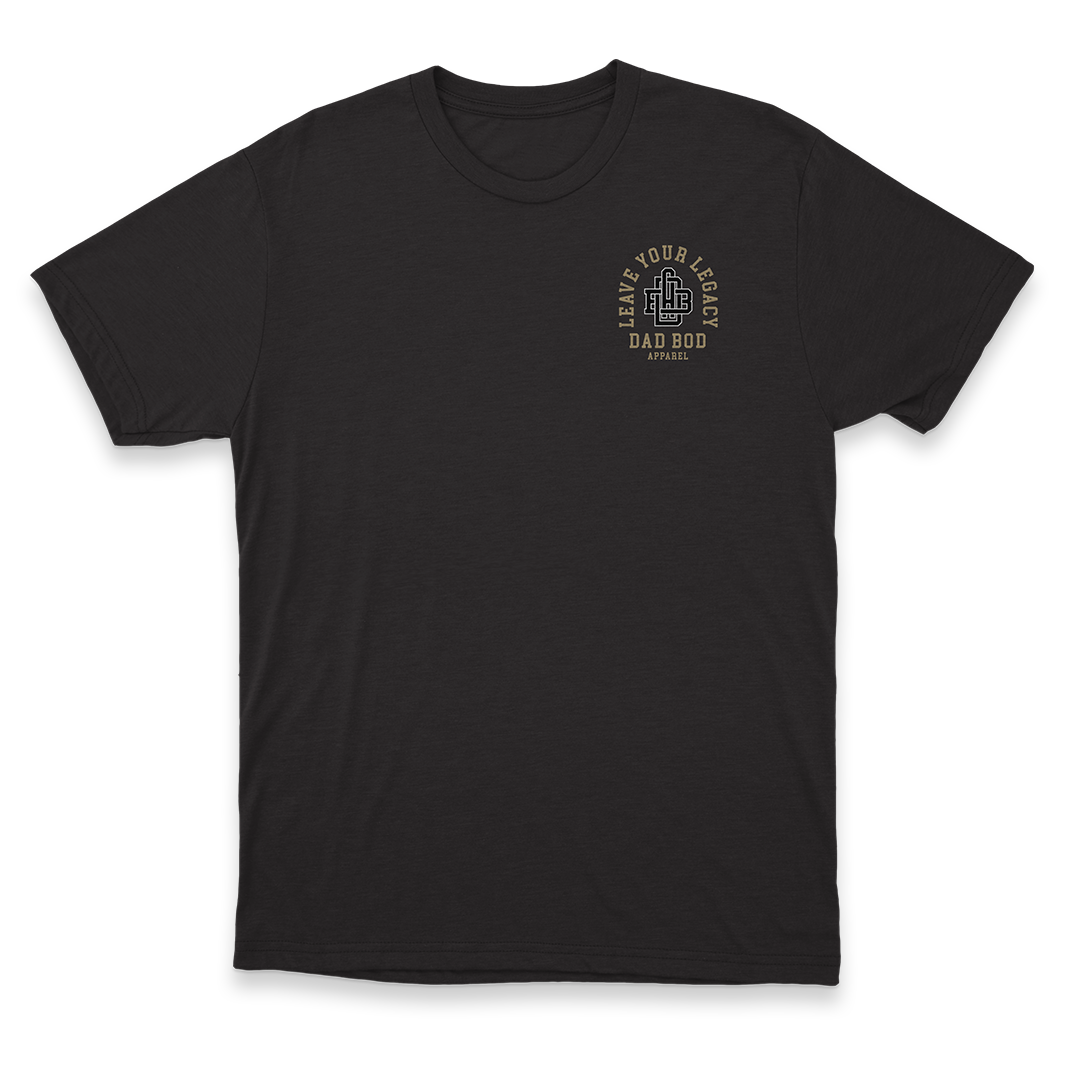 DadBod Monogram Shirt (Black)