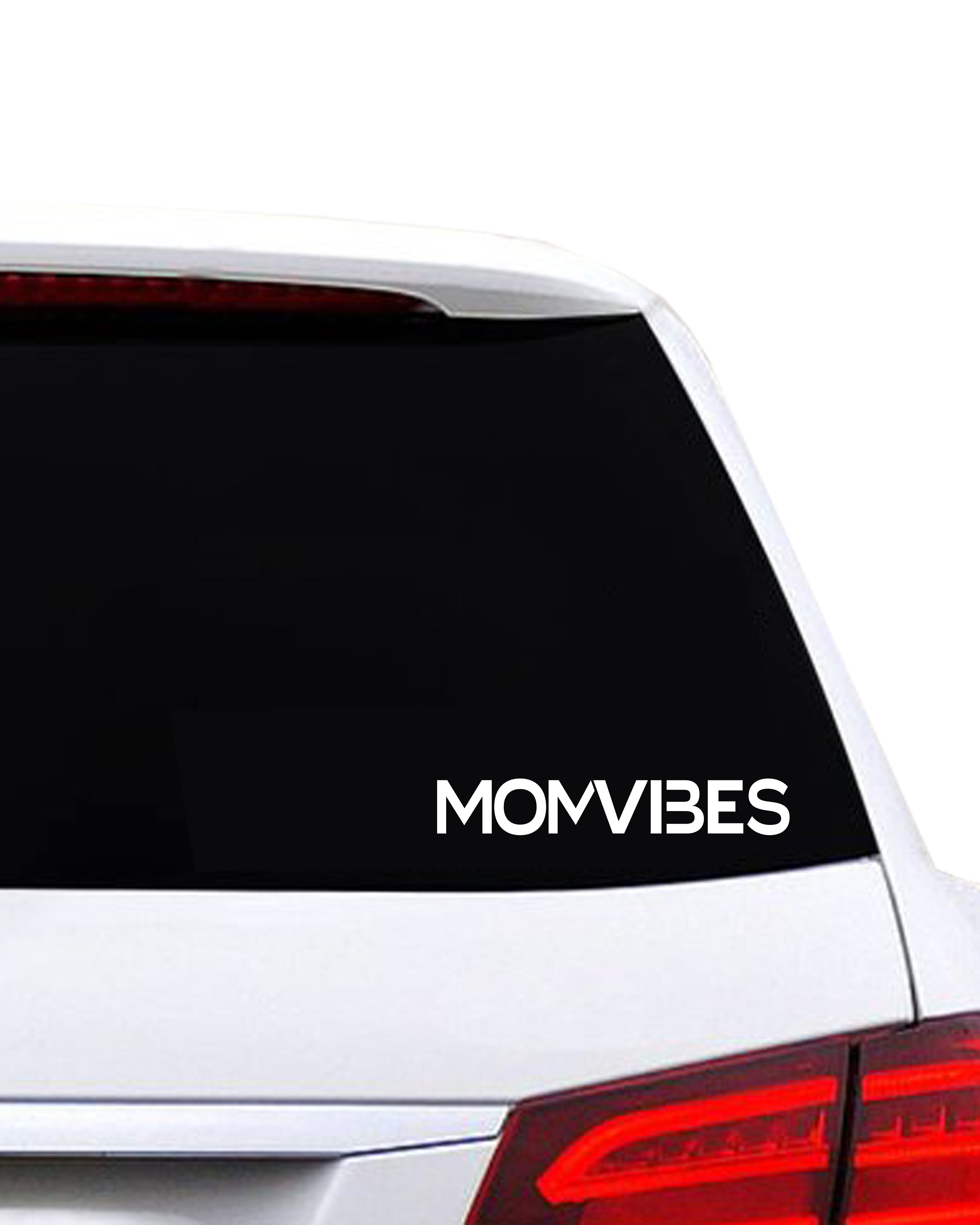 MOMVIBES Word Mark Die Cut Decal