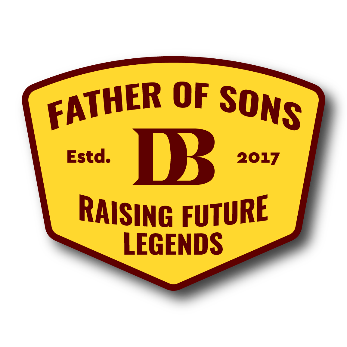 Father Of Sons Sticker