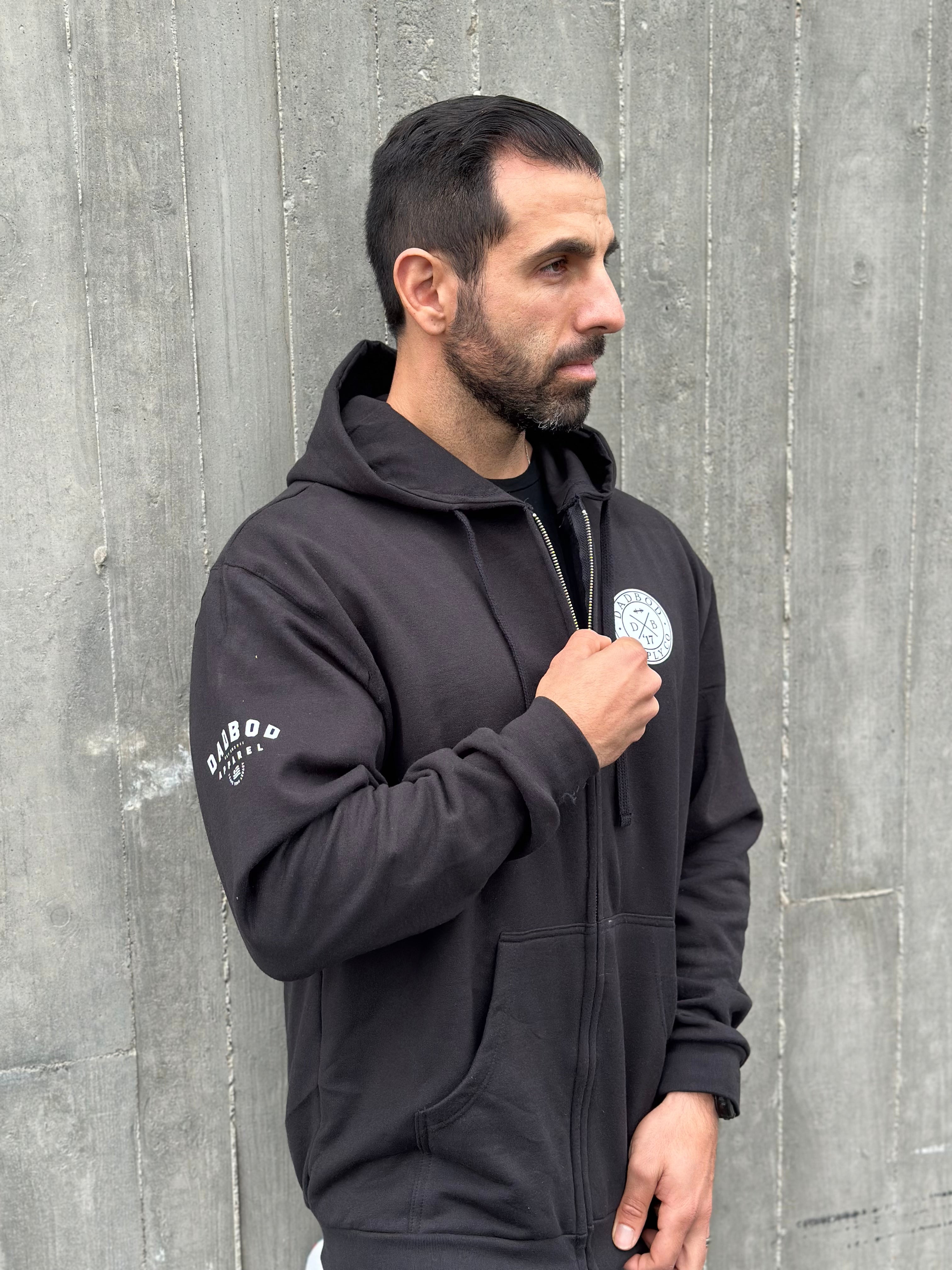 Dadbod Classics Zip Up Hoodie