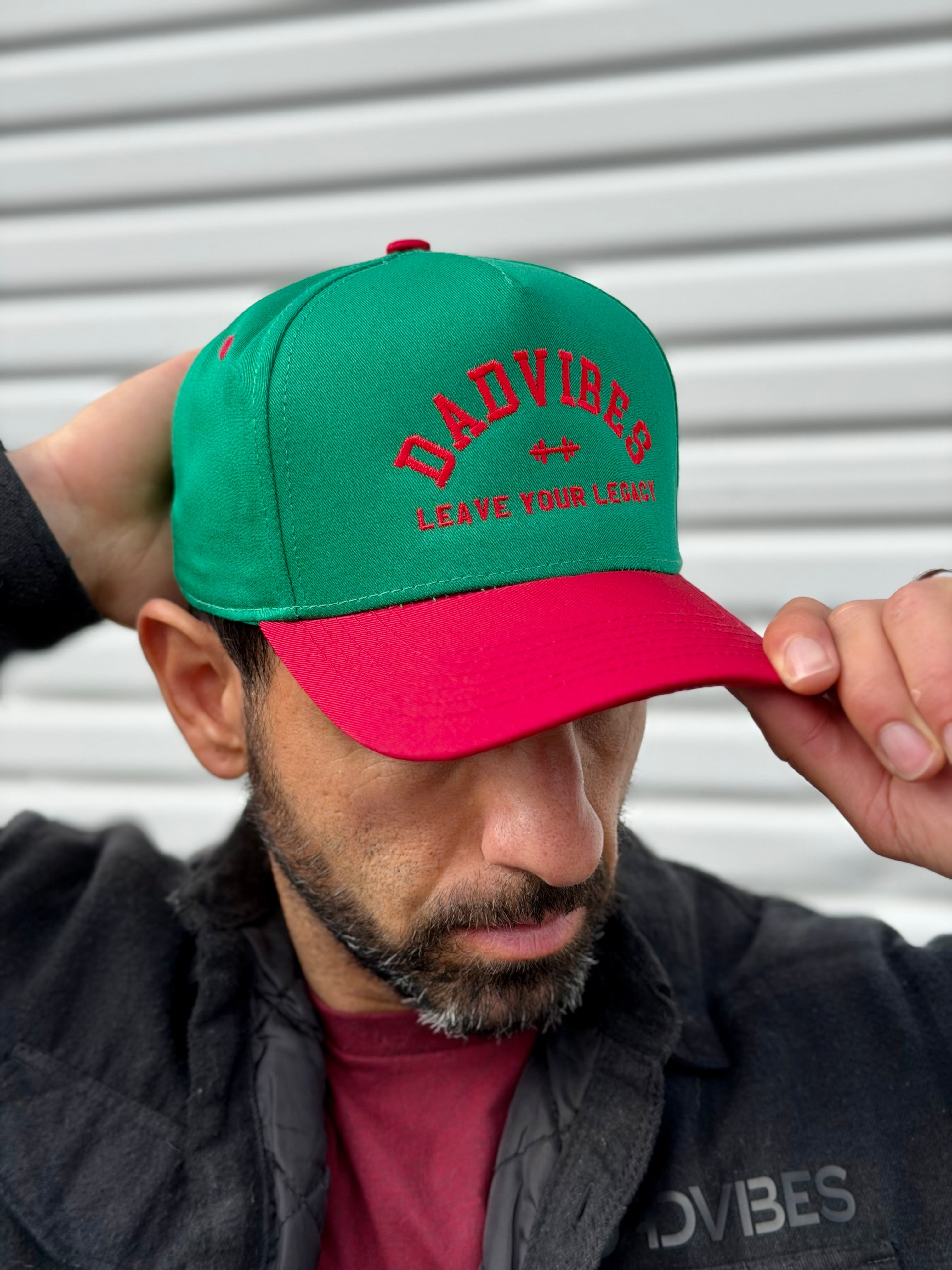 Dadvibes Holiday Edition 5 Panel Snapback