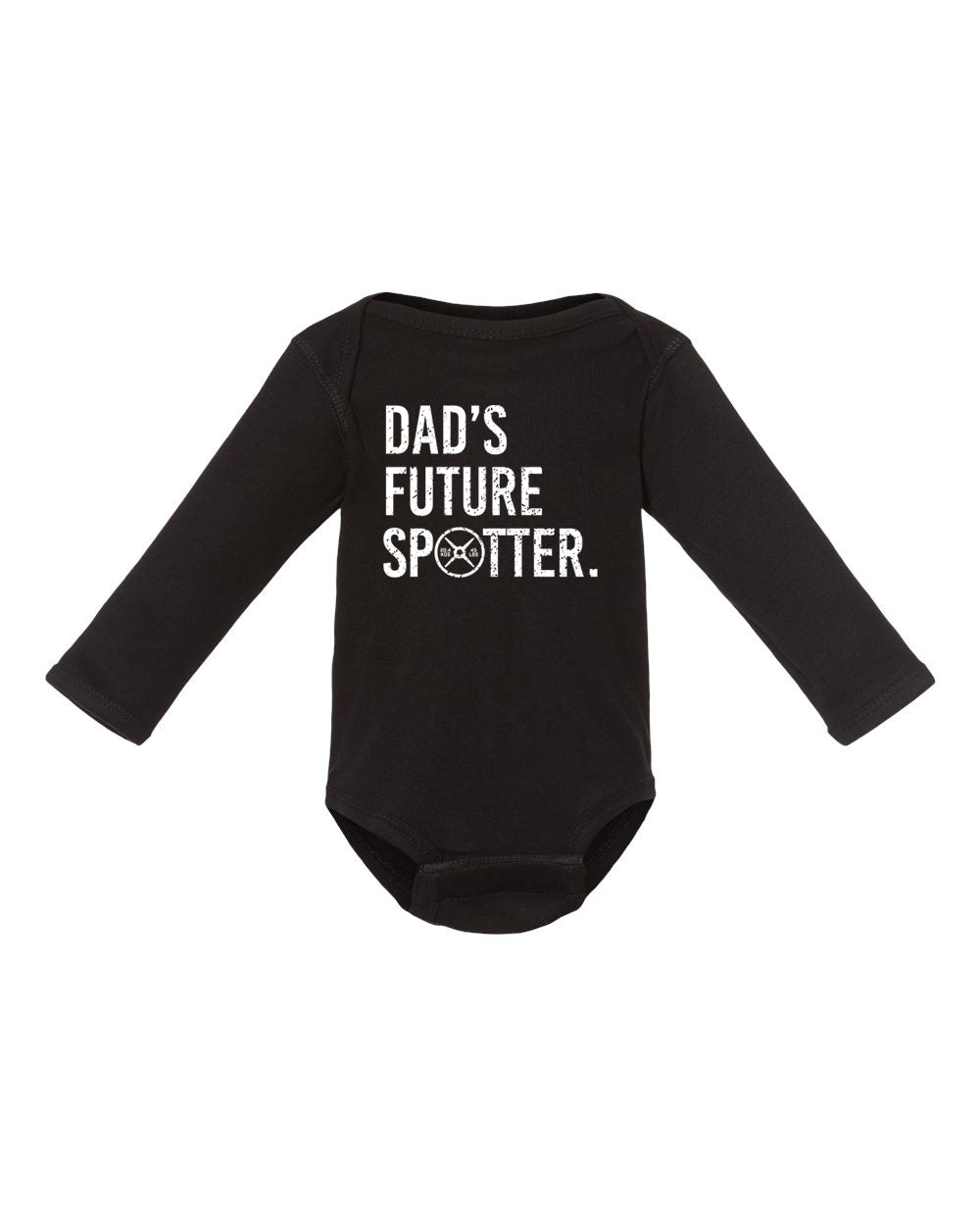 Dads Future Spotter LONG Sleeve Onesie