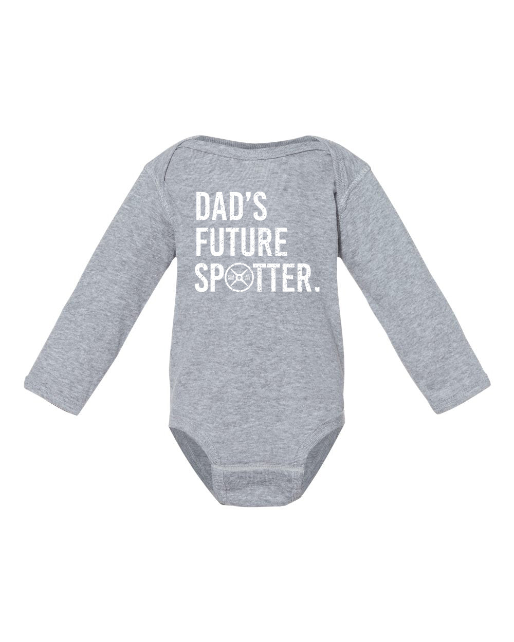 Dads Future Spotter LONG Sleeve Onesie