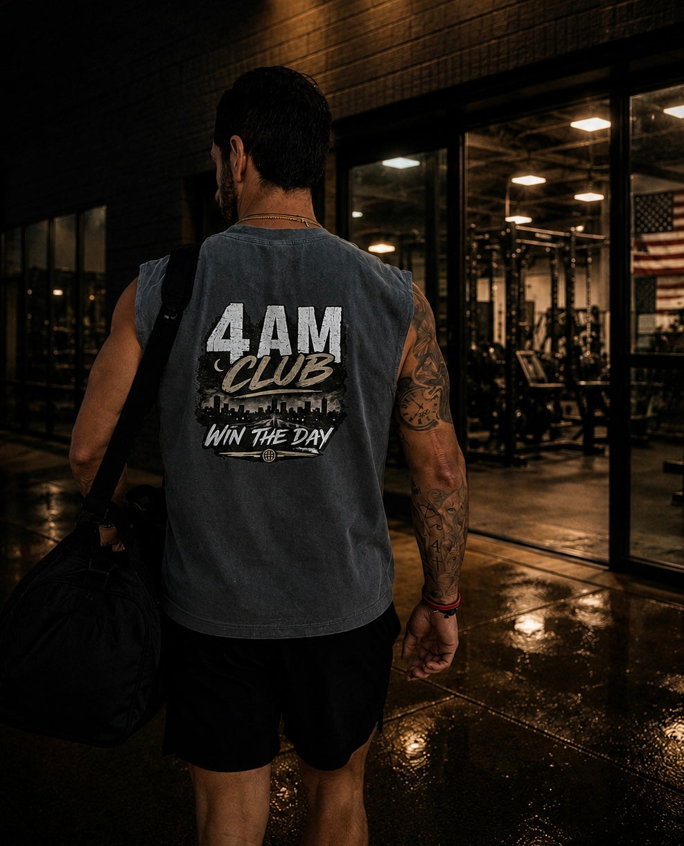 4AM Club Cut Off Tank
