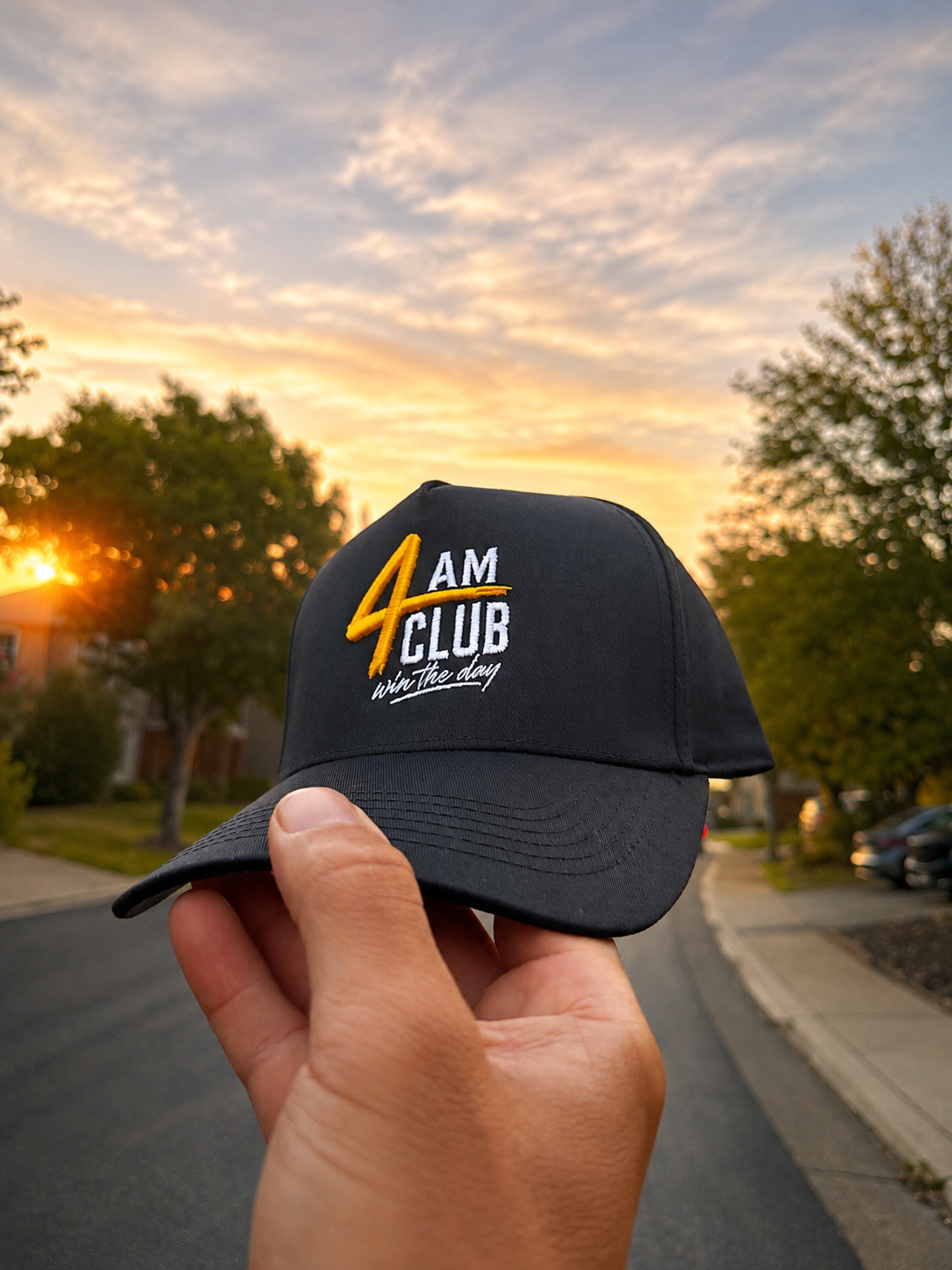 4AM Club 5 Panel A-Frame SnapBack