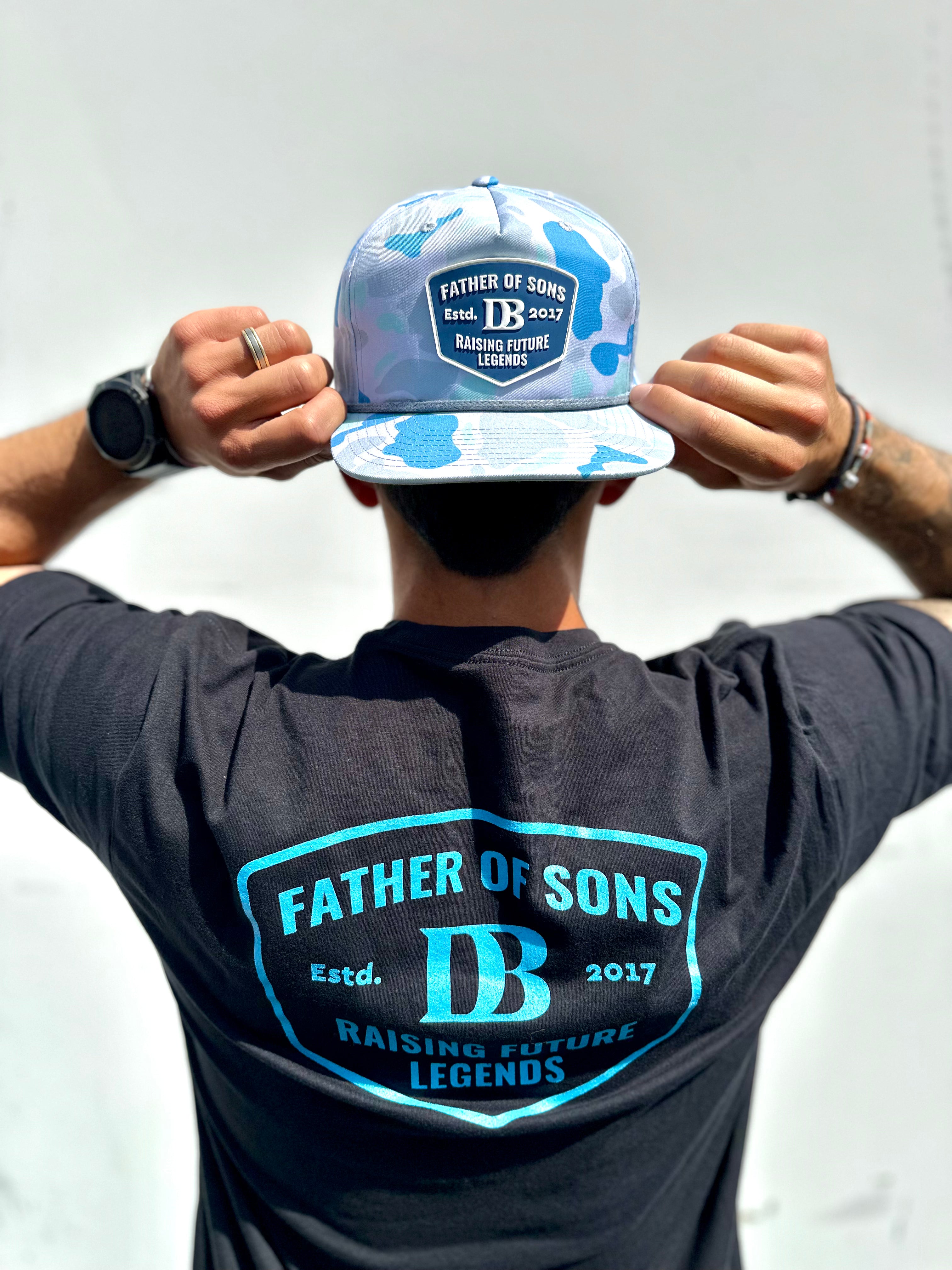 Father of Sons Camo Rope Hat Edition