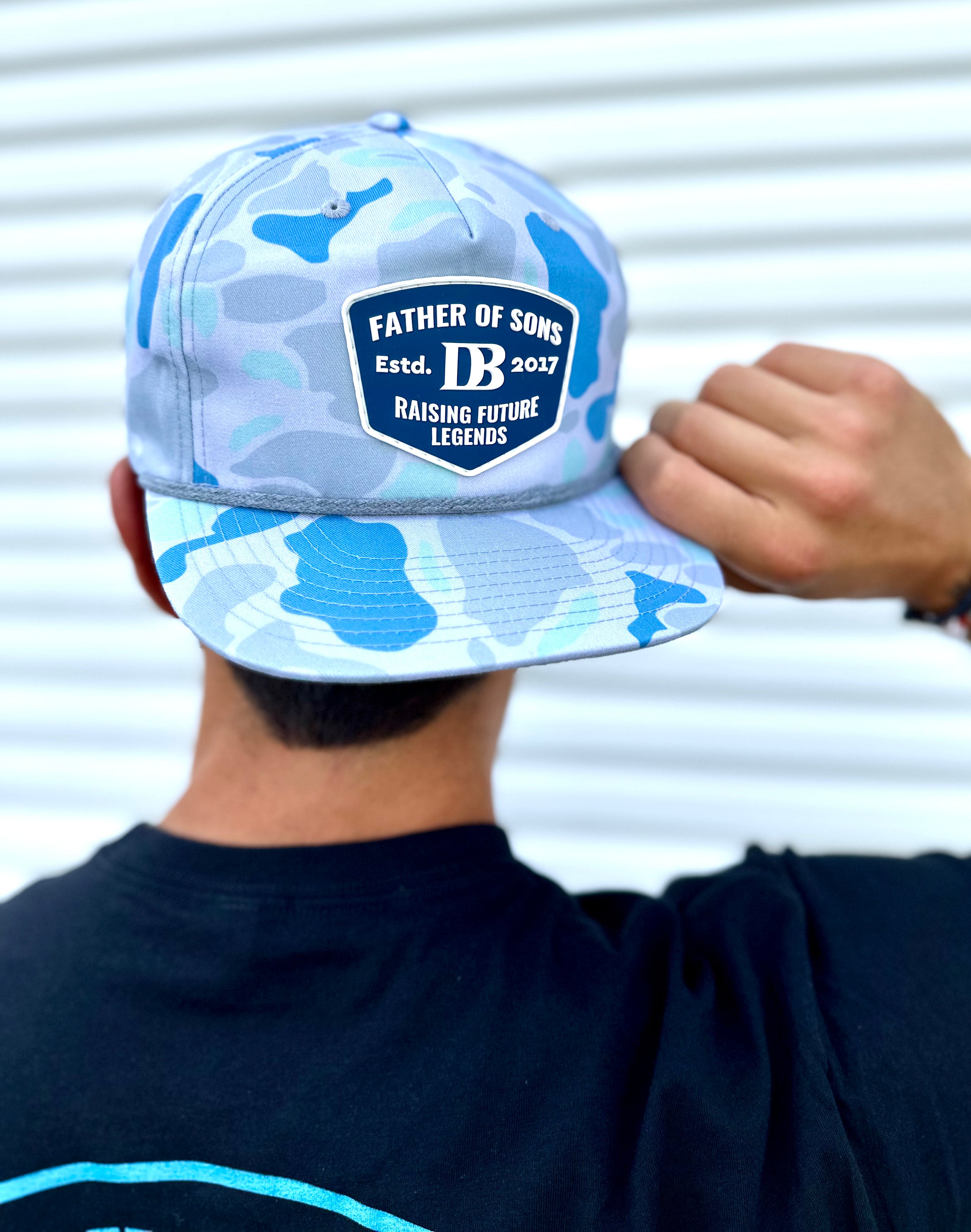 Father of Sons Camo Rope Hat Edition