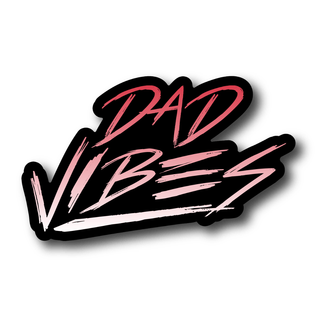DadVibe (Miami Vice) Sticker