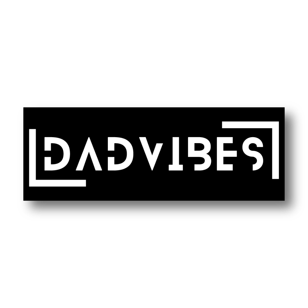 DadVibes Wordmark V.2 Sticker
