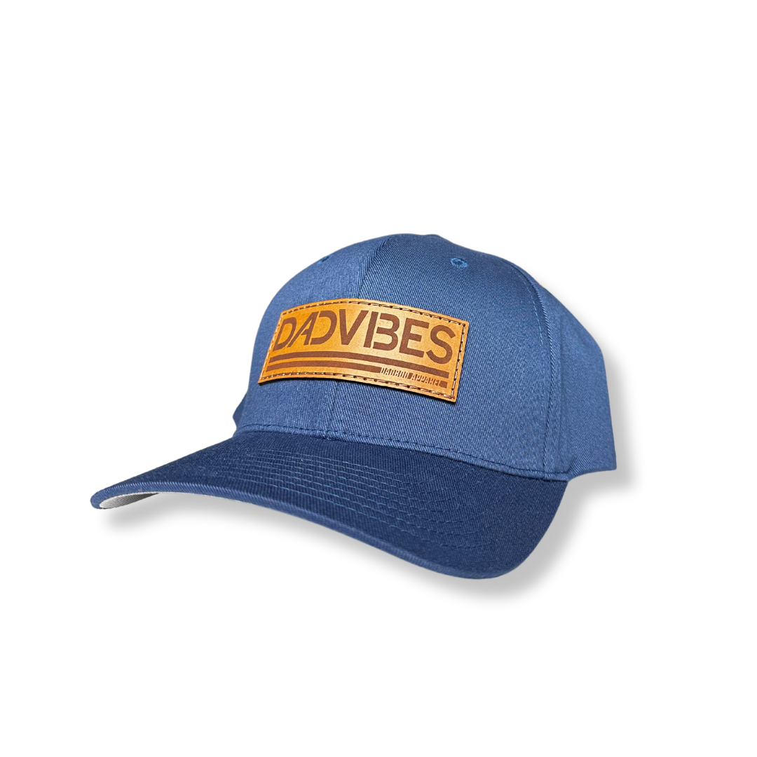DadVibes Leather Patch Hat (XXL)