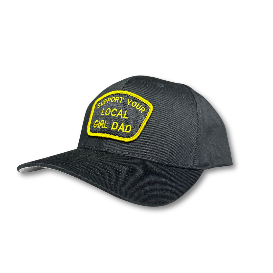 Support Your Local Girl Dad Flexfit Hat (XXL)