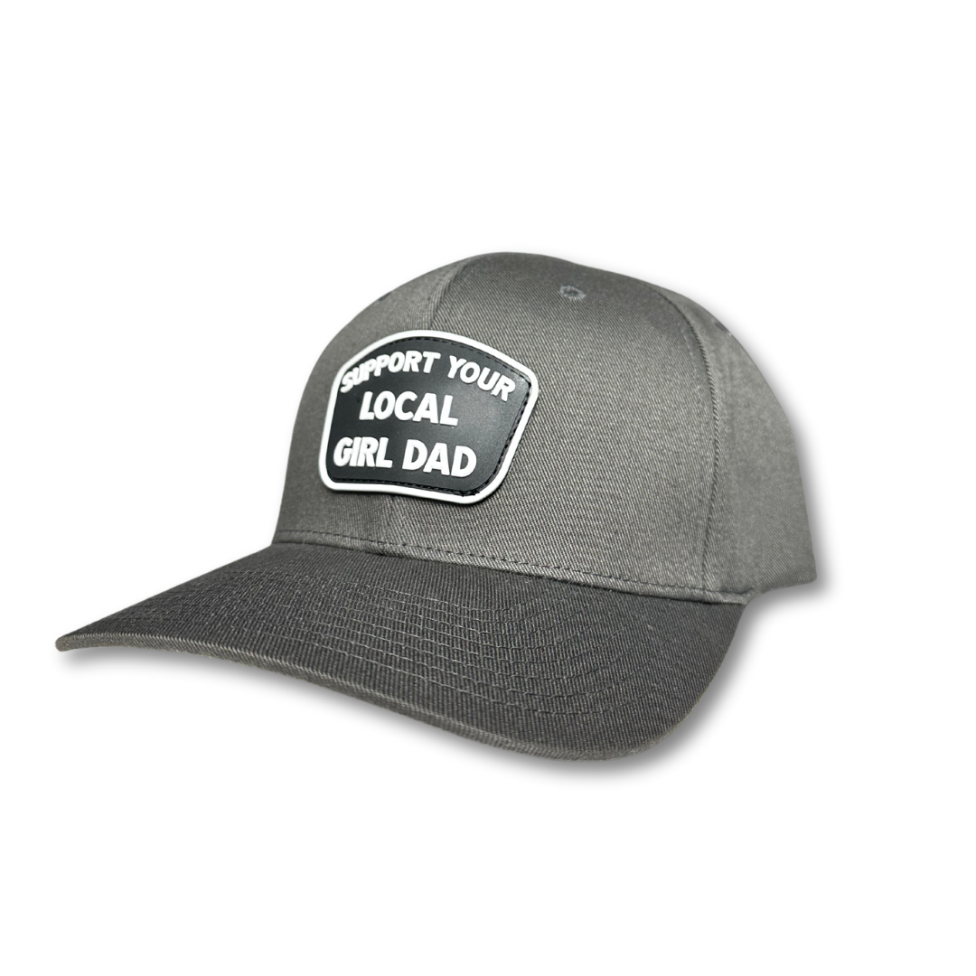 Support Your Local Girl Dad Flexfit Hat (XXL)