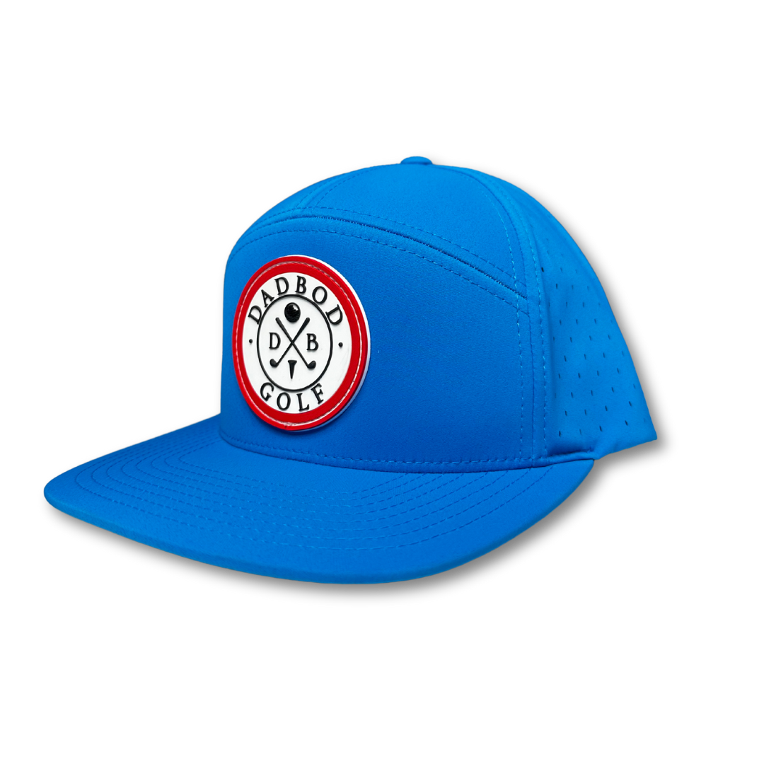 Performance Dadbod Golf 3-D Logo (Cool Blue)