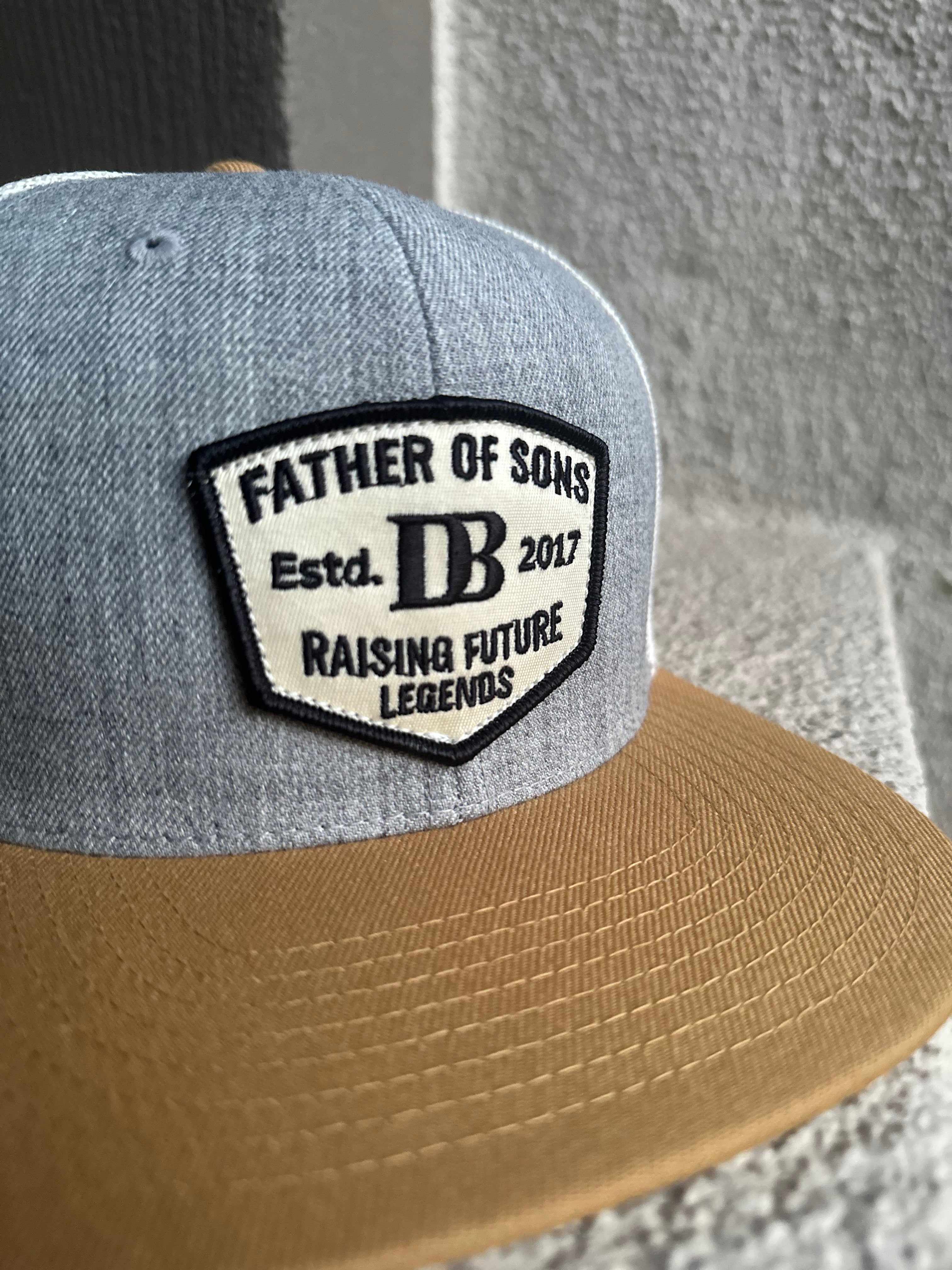 Father Of Sons Patch Hat