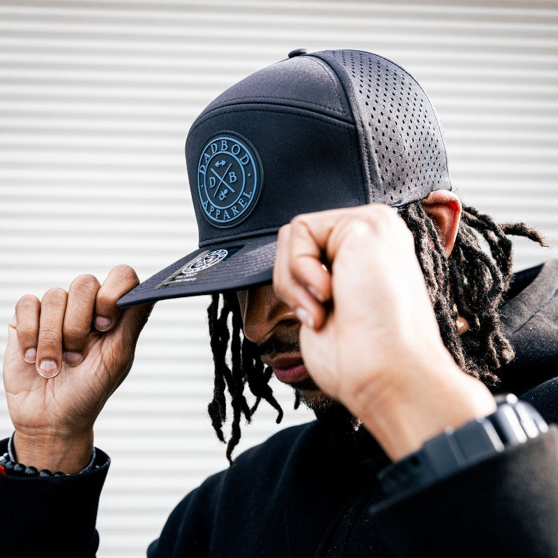 Premium Active 6-Panel Logo Hat (Night Owl)