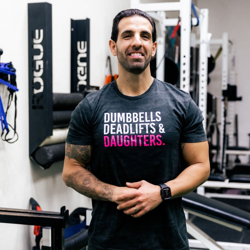 Dumbbells Deadlifts & Daughters (Girl Dad) Shirt