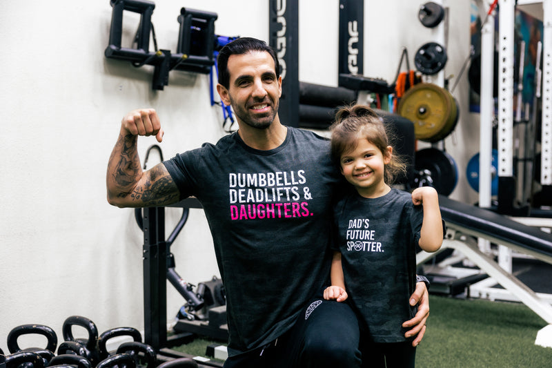 Dumbbells Deadlifts & Daughters (Girl Dad) Shirt