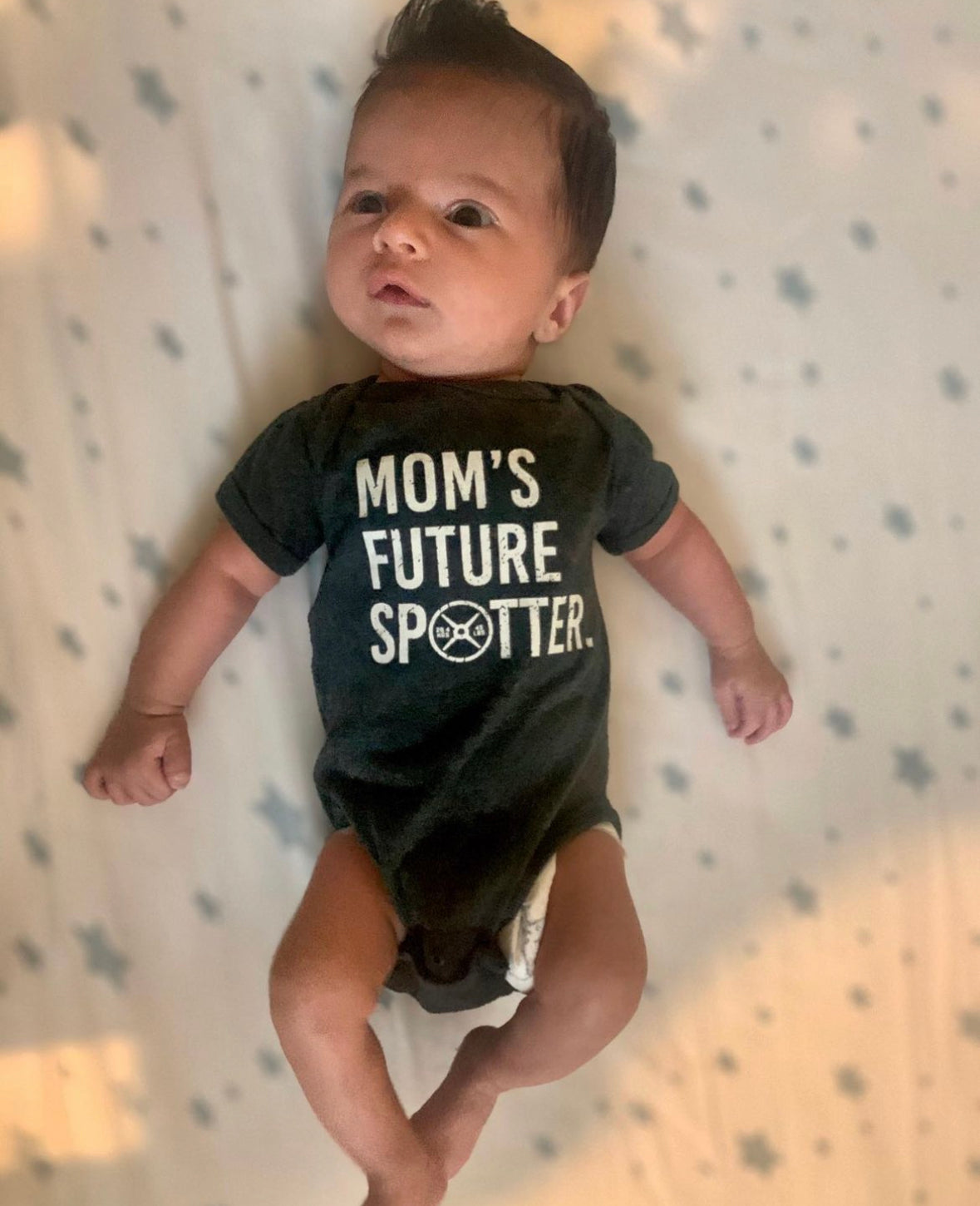 Mom Future Spotter Onesie