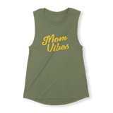 Mom Vibes Military Green Tank