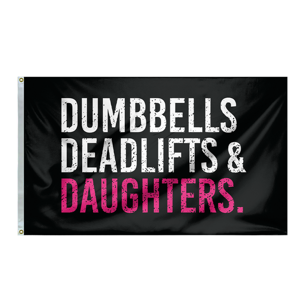 Triple D (Girl Dad) Flag