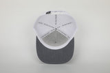 Premium Active KidVibes Hat (Heather Grey/White)