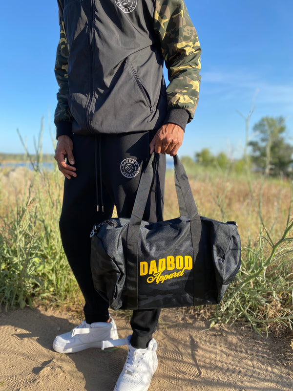 DadBod All-Purpose Duffel (Black Camo)