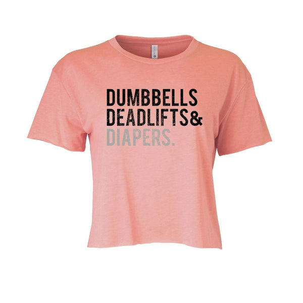 Triple D Cropped Shirt (Blush)